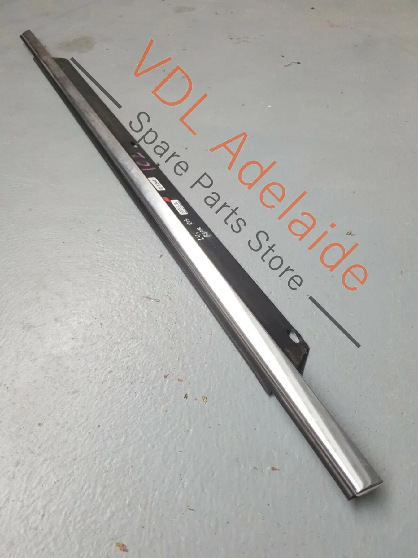 Audi Q7 4L Exterior Window Seal Strip Molding Chrome Trim Left Rear ROS - Image 5