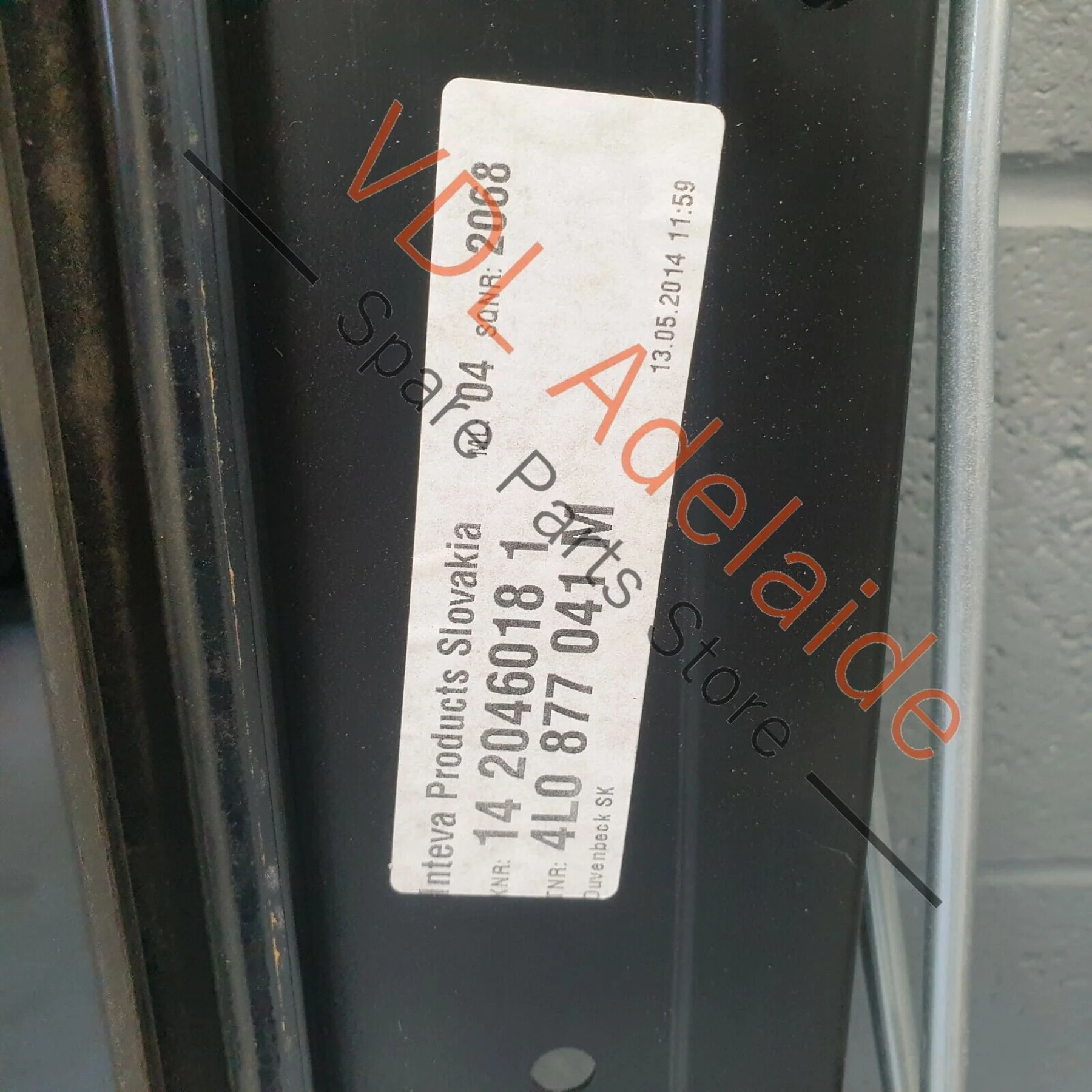 Audi Q7 4L Complete Glass Panoramic Sliding Sunroof Assembly ROS - Image 6