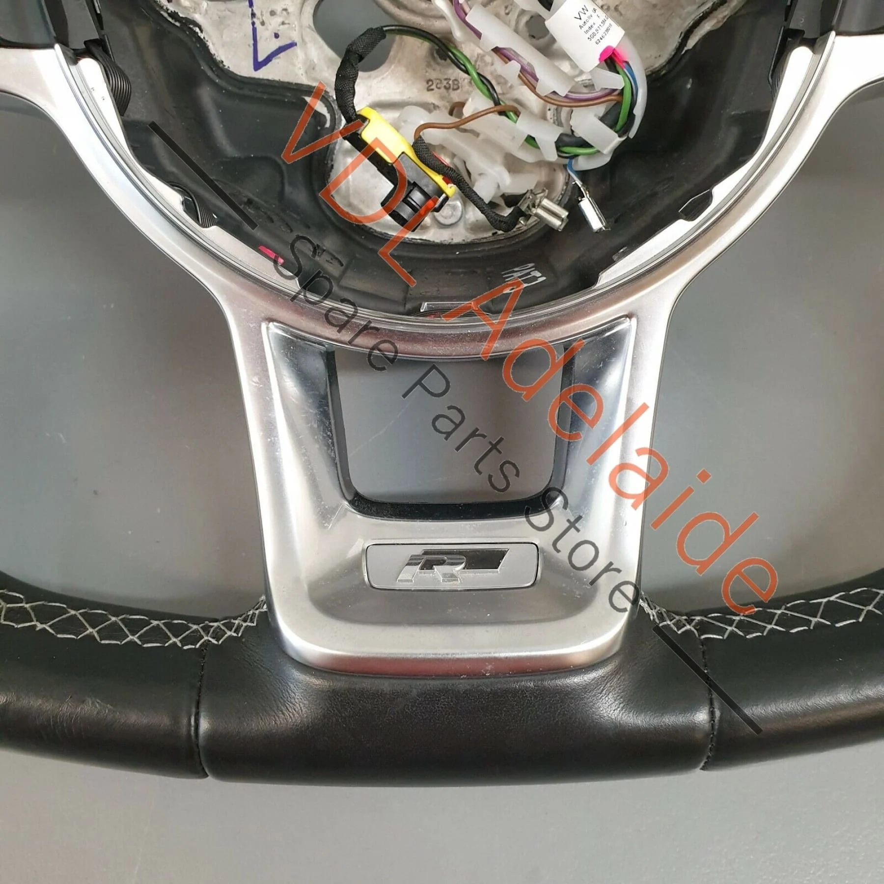 VW Passat R-Line B8 3G Flat Bottom Tiptronic Multifunction Steering Wheel PAT3 - Image 2