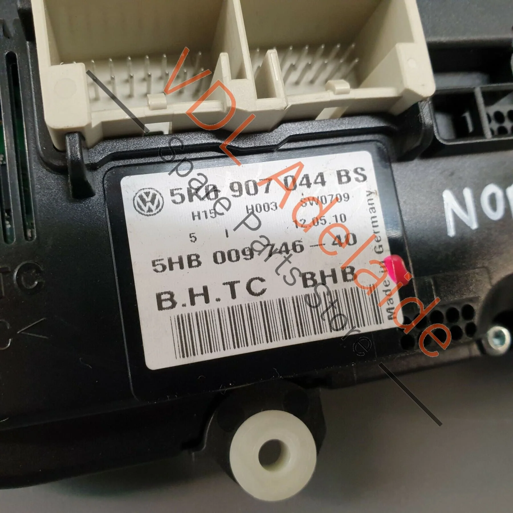 Volkswagen VW Golf Mk6 Climate Control Aircon AC Switch Unit 5K0907044BS - Image 5