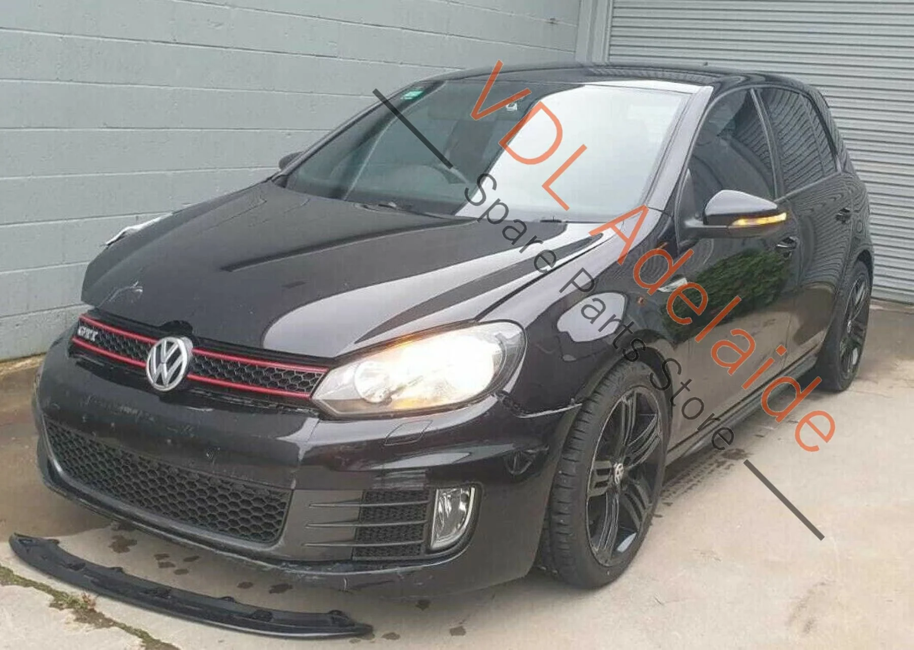 VW Golf GTi Mk6 Rear Right Electric Window Regulator Switch & Trim - Image 5