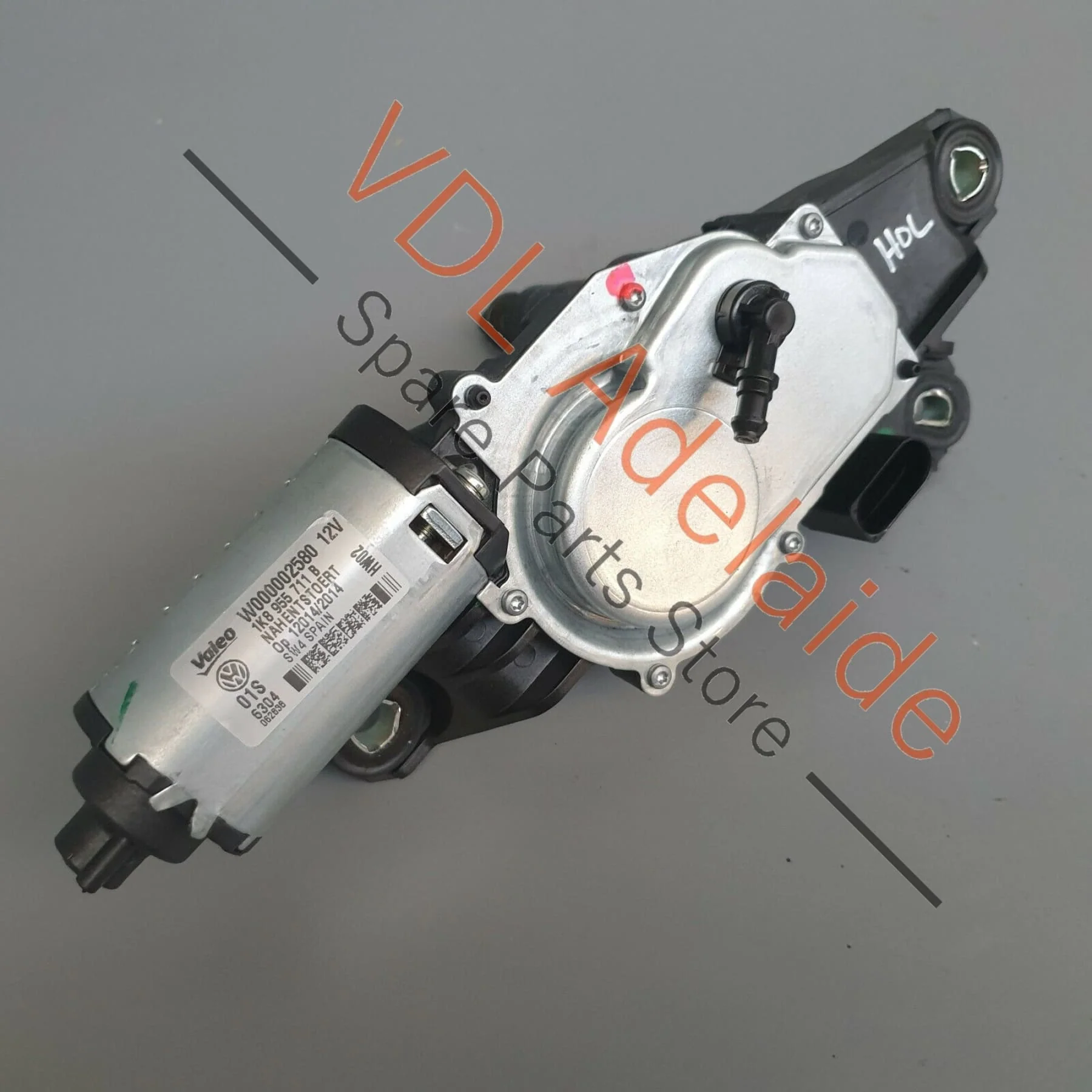 Volkswagen VW Scirocco R Mk3 III Rear Windscreen Wiper Motor Engine Valeo 1K8955711B HOL