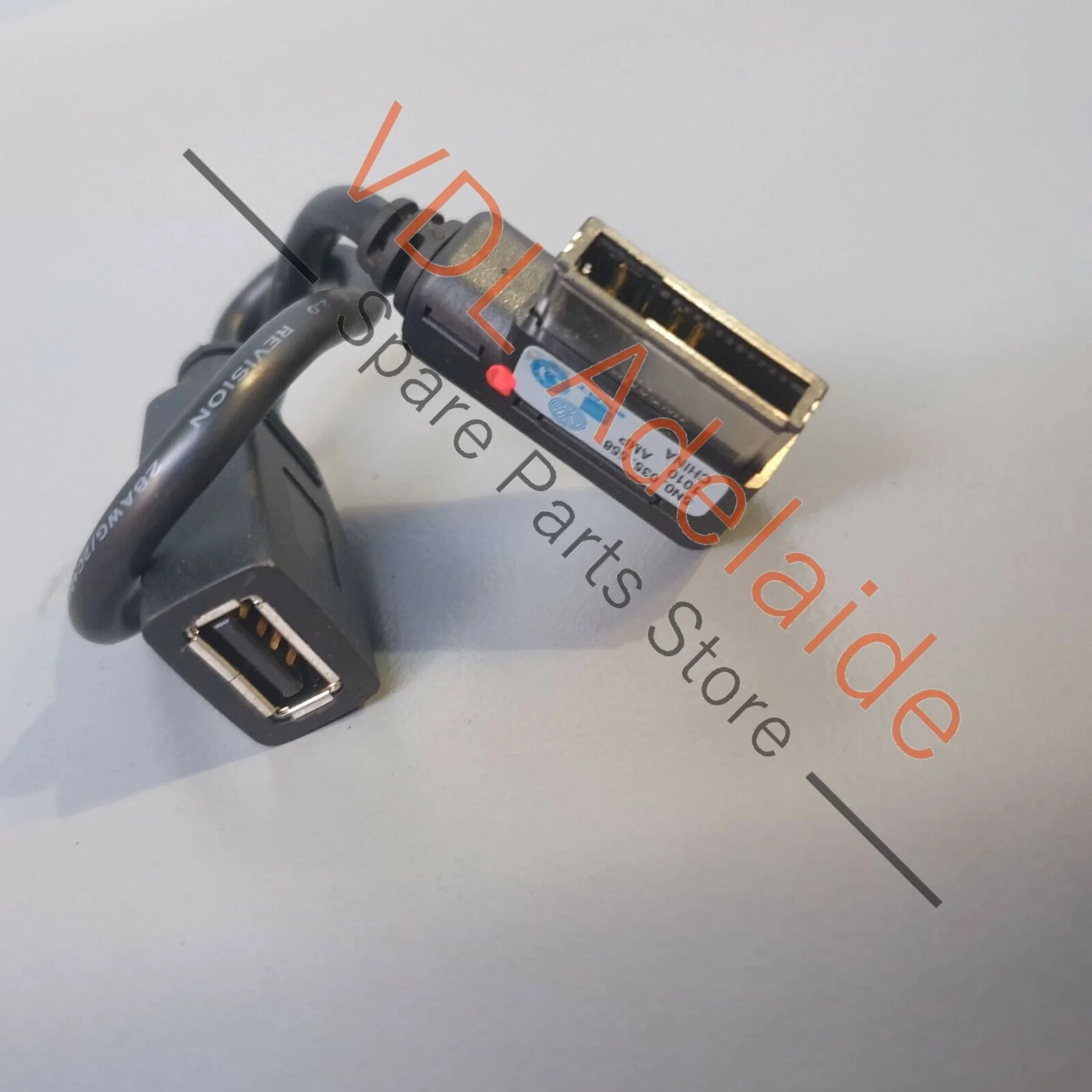 Volkswagen VW Audio Media In Aux Connection Cable USB 5N0035558 PAT1 - Image 5
