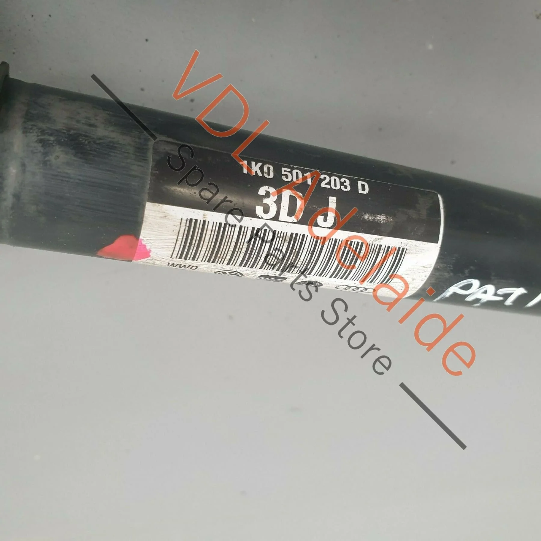VW Golf R32 Passat R36 B6 3C Rear Left Driveshaft Axle 1K0501203F PAT1 - Image 3