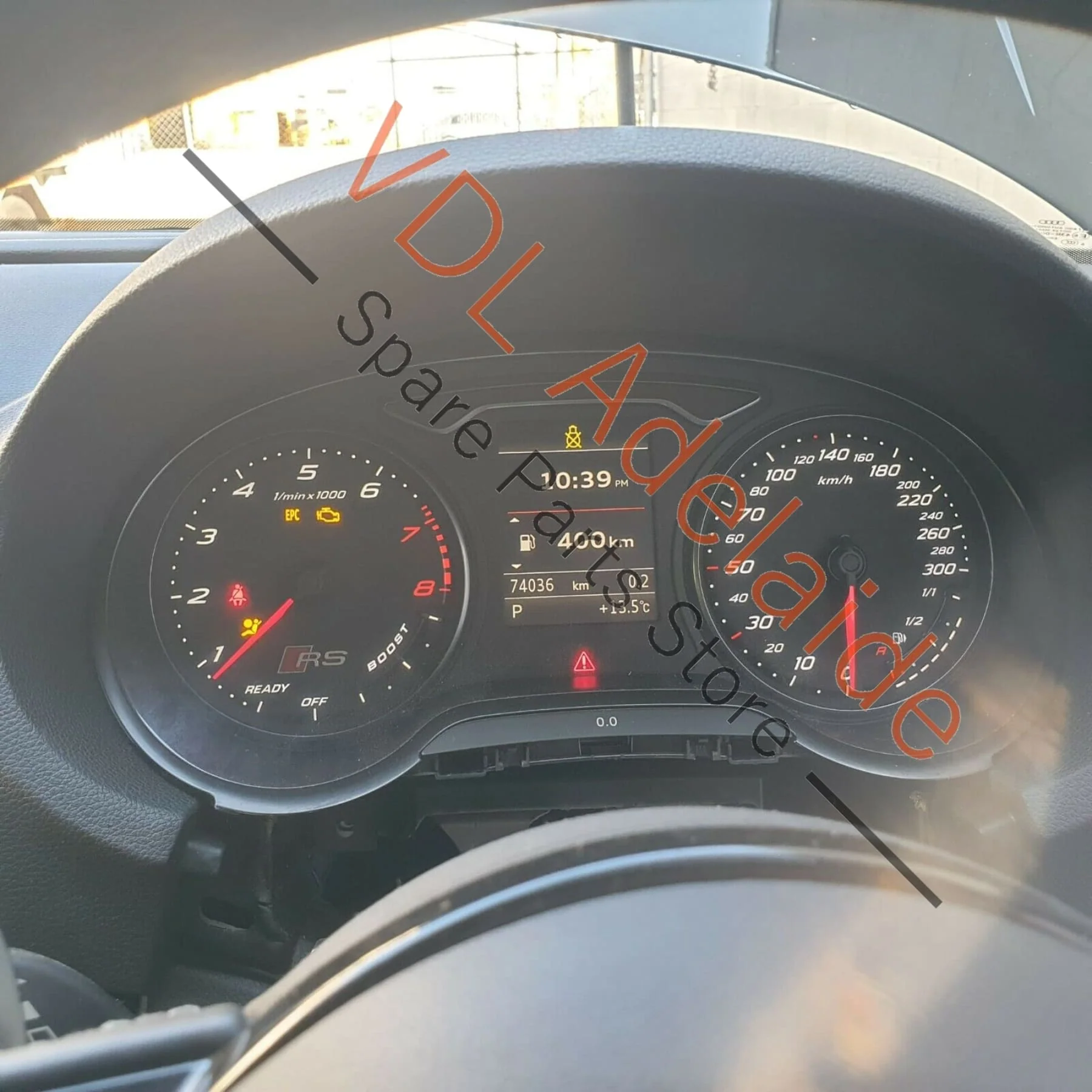 Audi RS3 8V 300km/h Dashboard Dash Cluster Instruments Gauges Kombiinstrument - Image 2