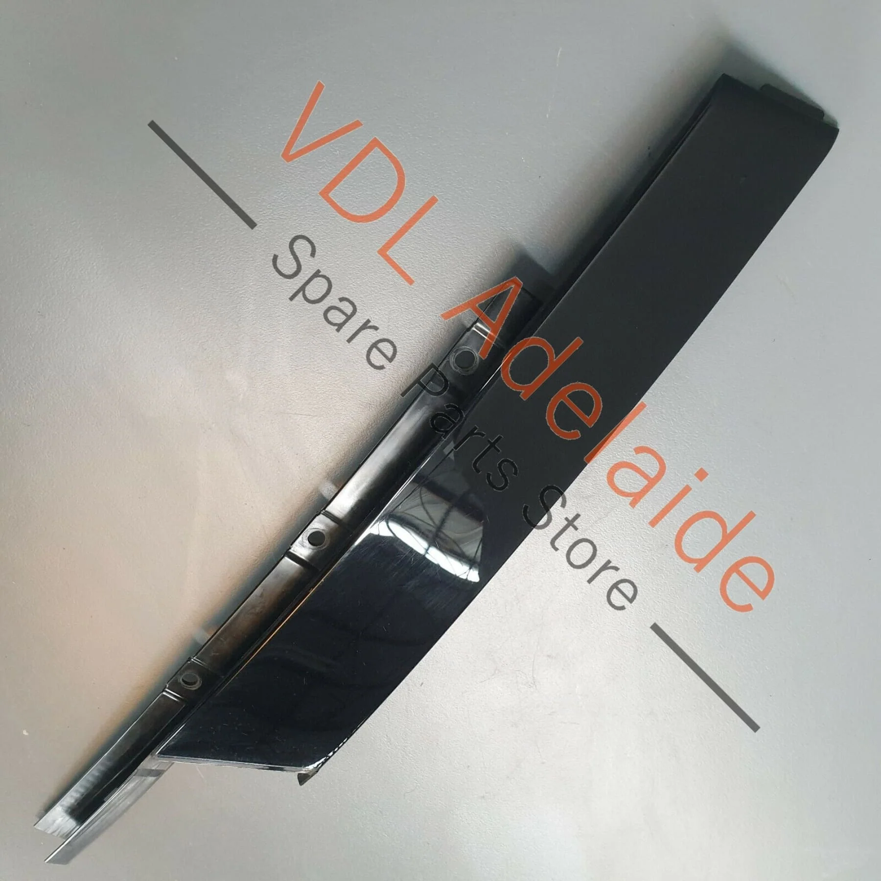 Audi RS3 8V B Pillar Trim Exterior Left Front Door Gloss Black 8V4837901A - Image 8