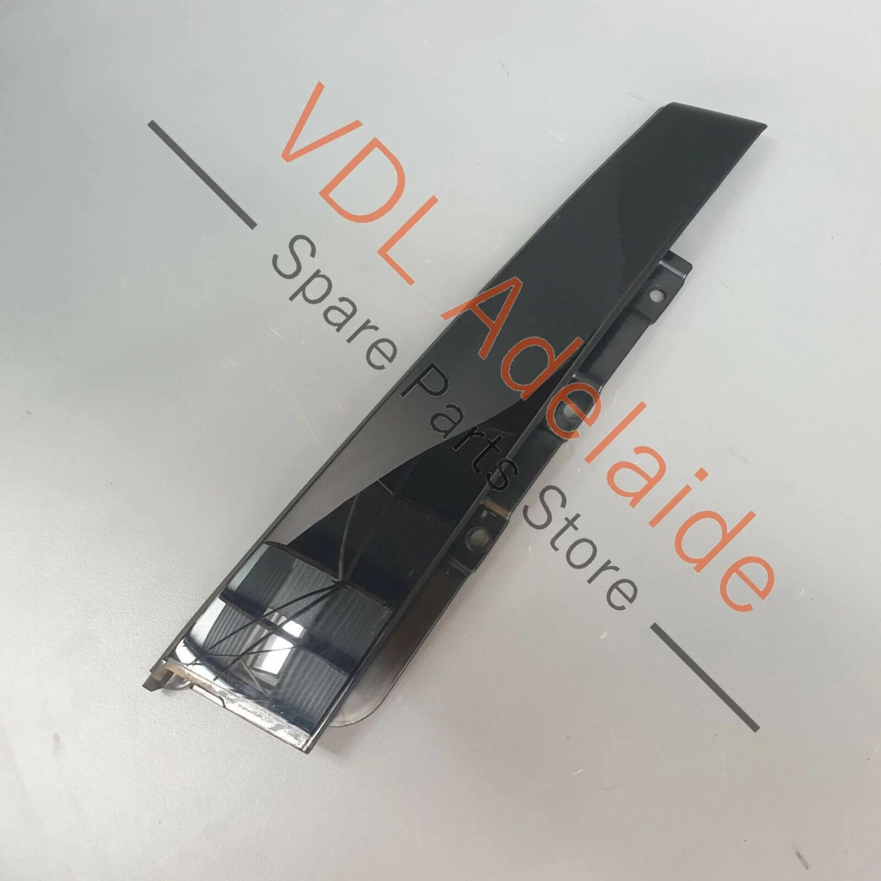 Audi RS3 8V B Pillar Trim Exterior Left Rear Door Gloss Black 8V4839901B - Image 3