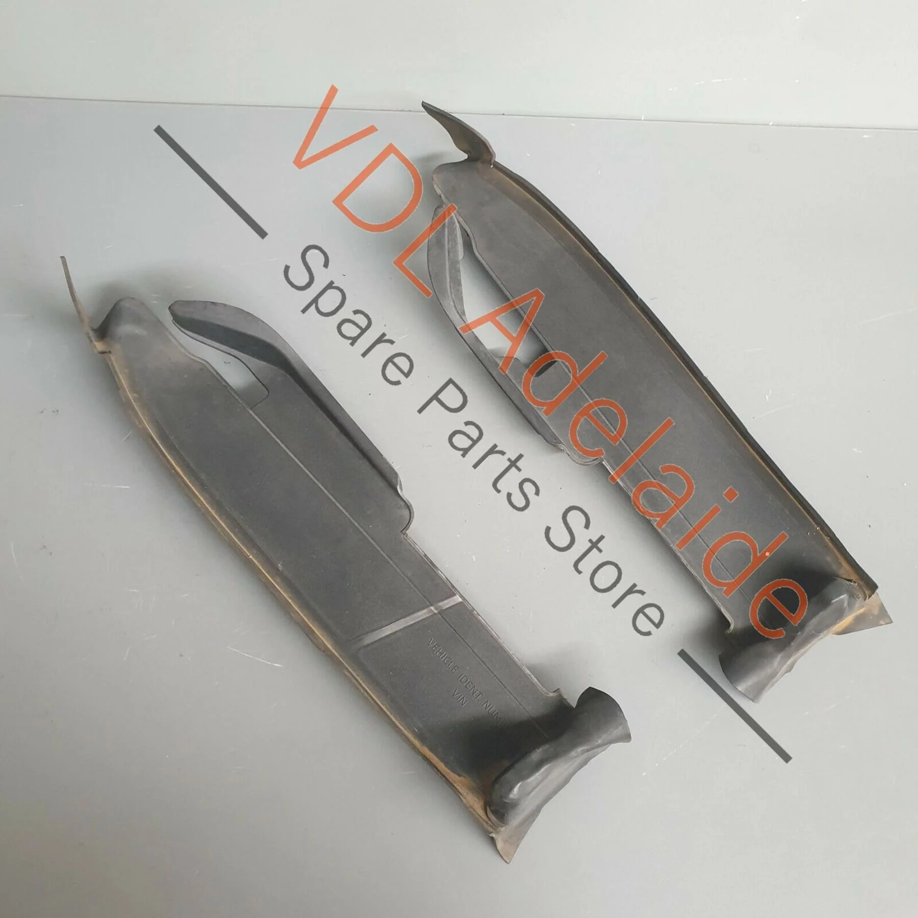 Audi RS3 8V Left and Right Engine Bay Covers VIN Panel Trim