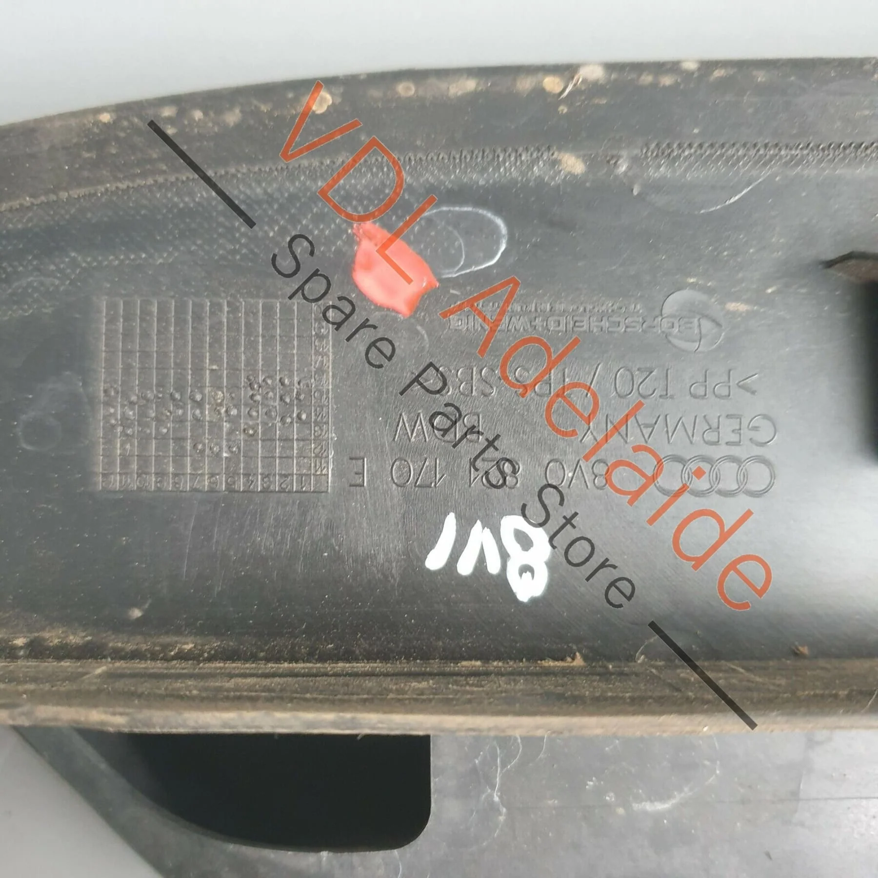 Audi RS3 8V Left and Right Engine Bay Covers VIN Panel Trim - Image 11