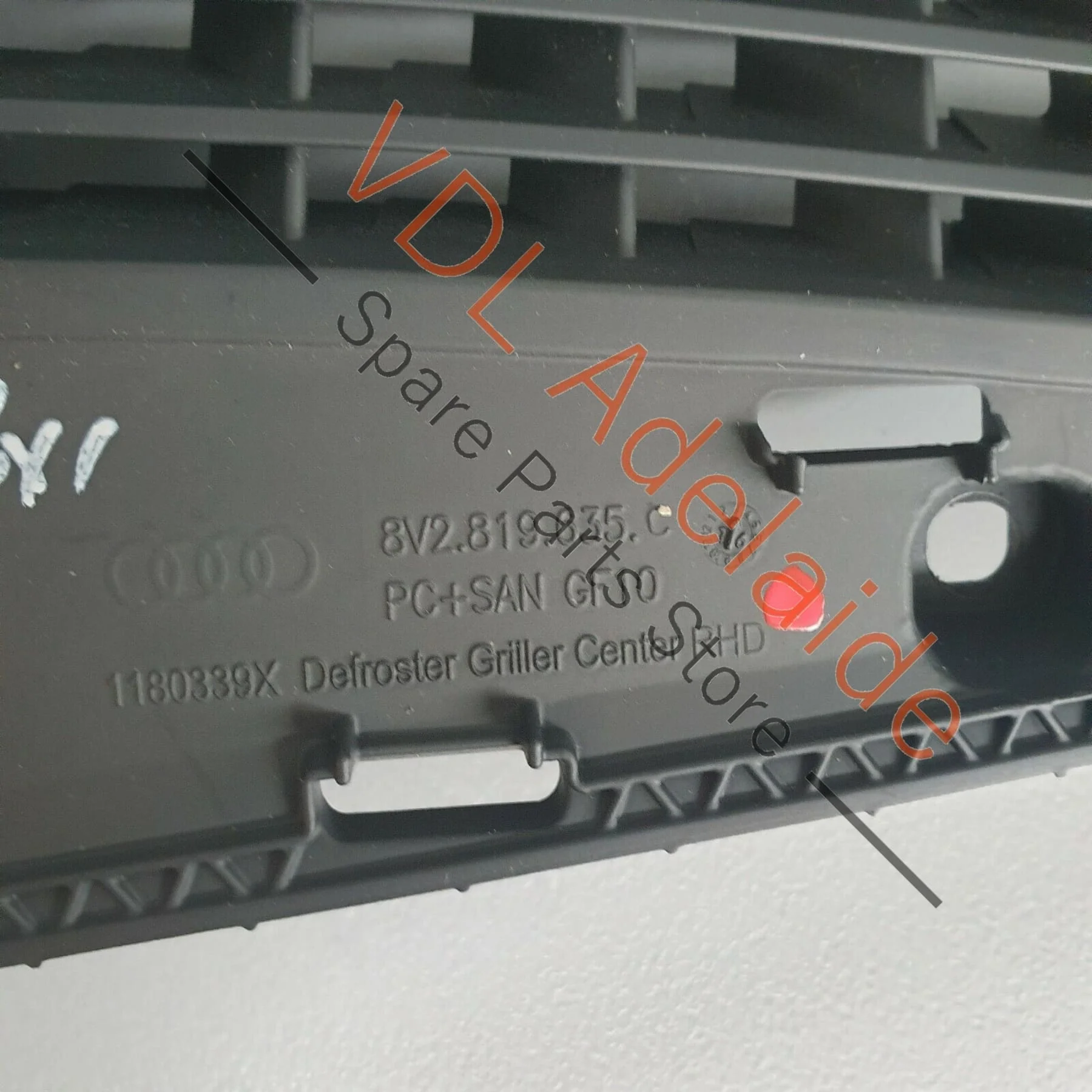 Audi RS3 8V Centre Middle Dash Dashboard Air Vent Trim RHD 8V2819635C - Image 2