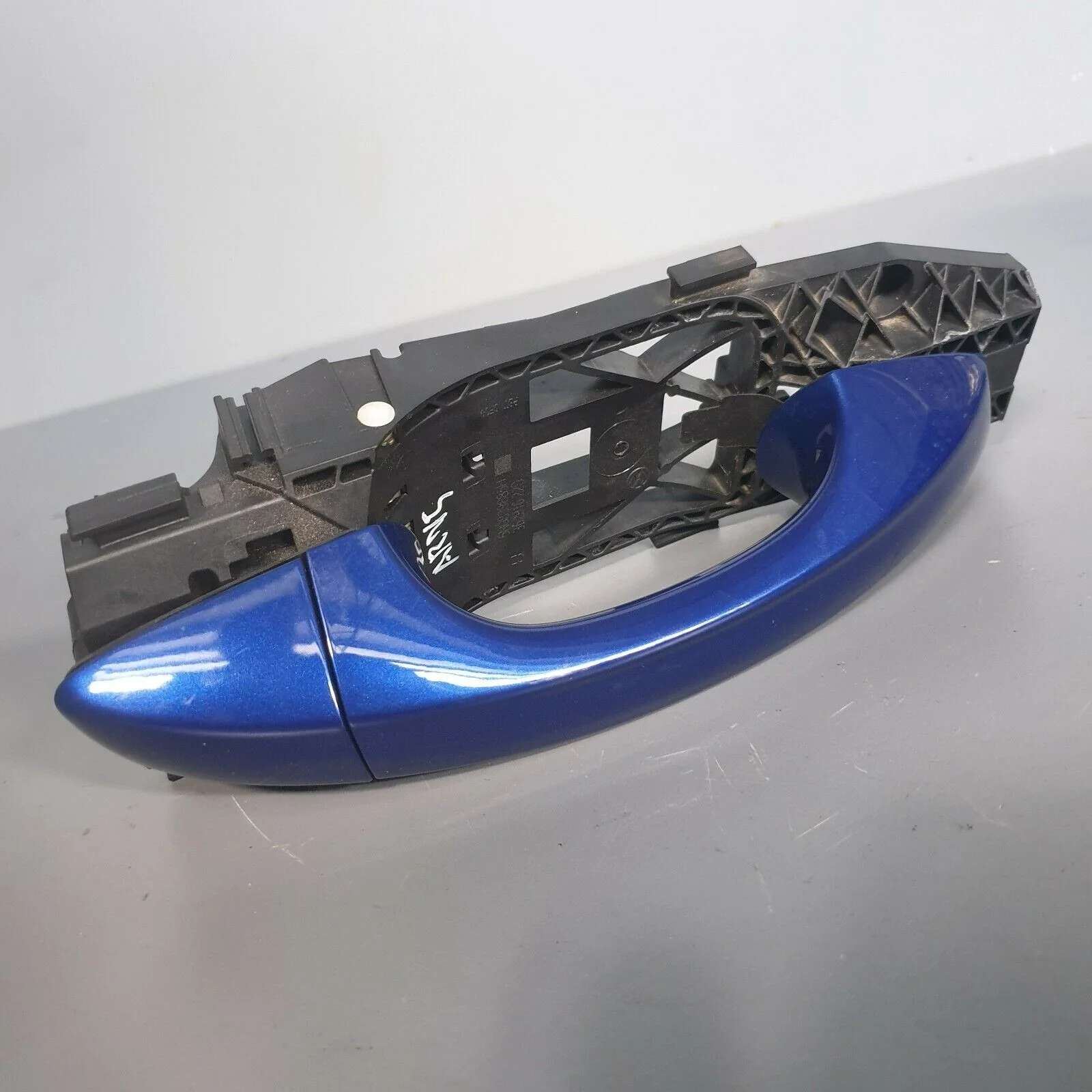 Volkswagen VW Golf R Mk7 Exterior Door Handle Assembly Rear Right RHS Lapiz Blue