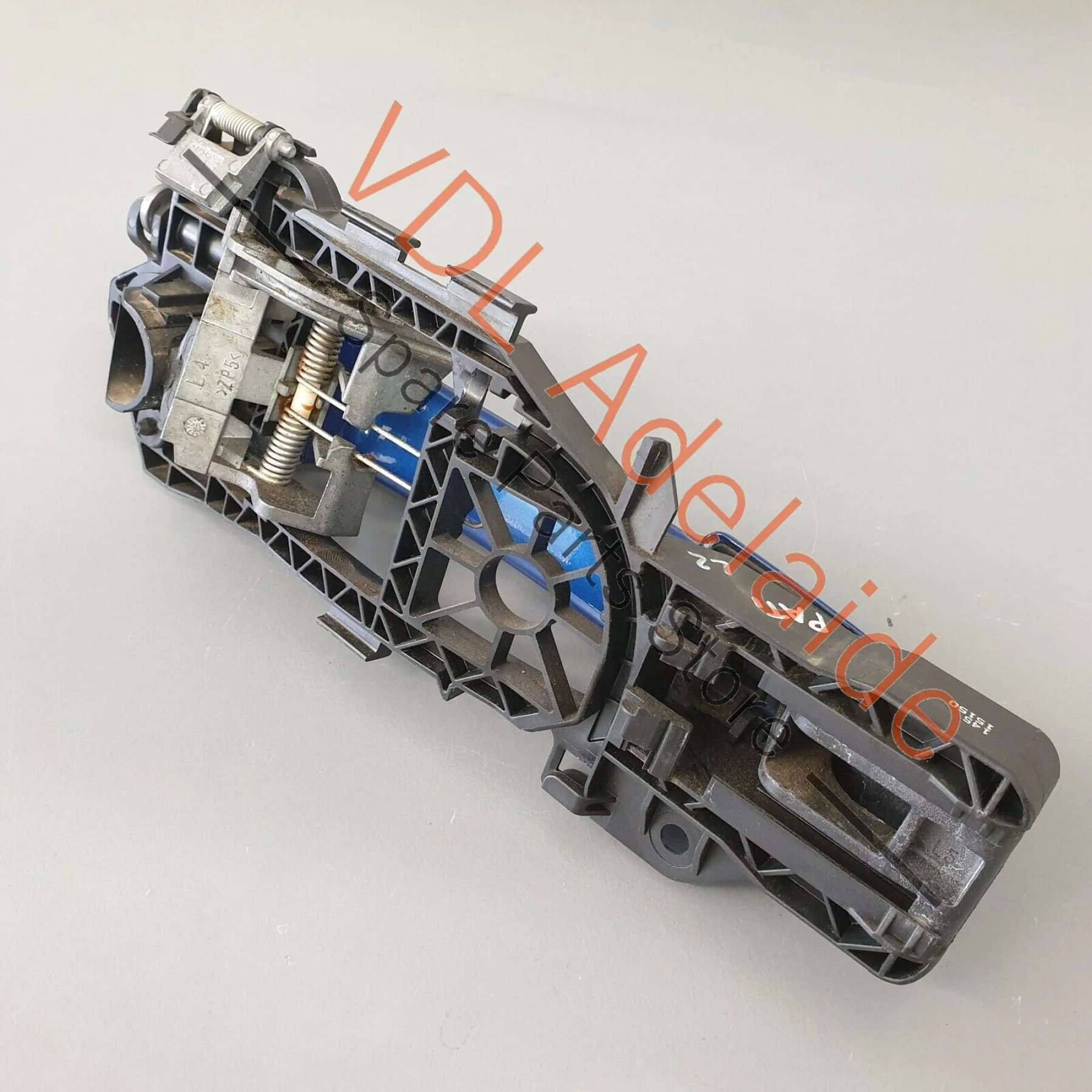 VW Passat R36 B6 3C Left Side Passenger Exterior Door Handle C5C Biscay Blue - Image 7