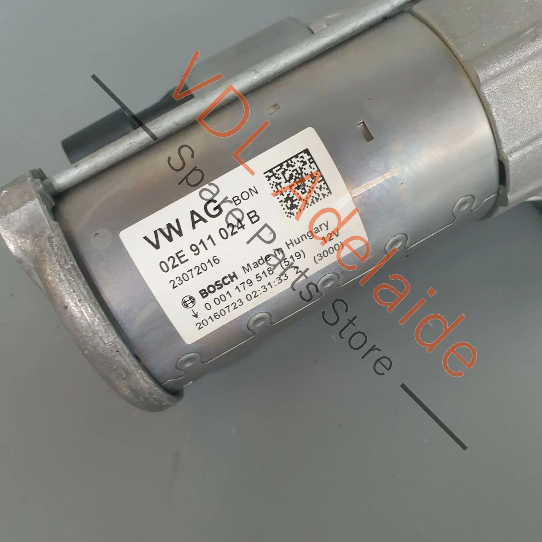 Audi Skoda Volkswagen VW Golf R Mk7 Starter Motor 1.1kw Bosch 02E911024B - Image 6