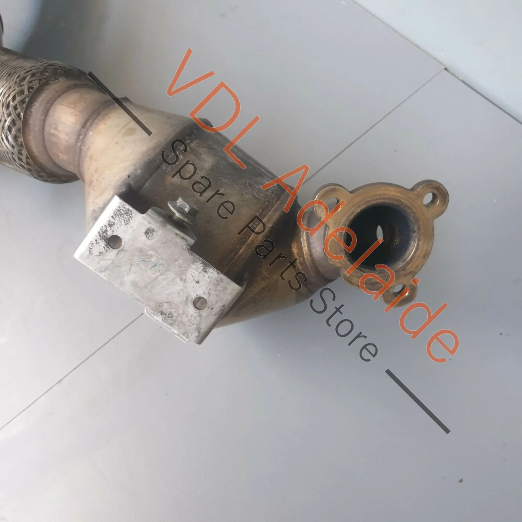 Volkswagen Touareg 7L V10 Right Side Exhaust Catalytic Converter DPF for AYH - Image 6