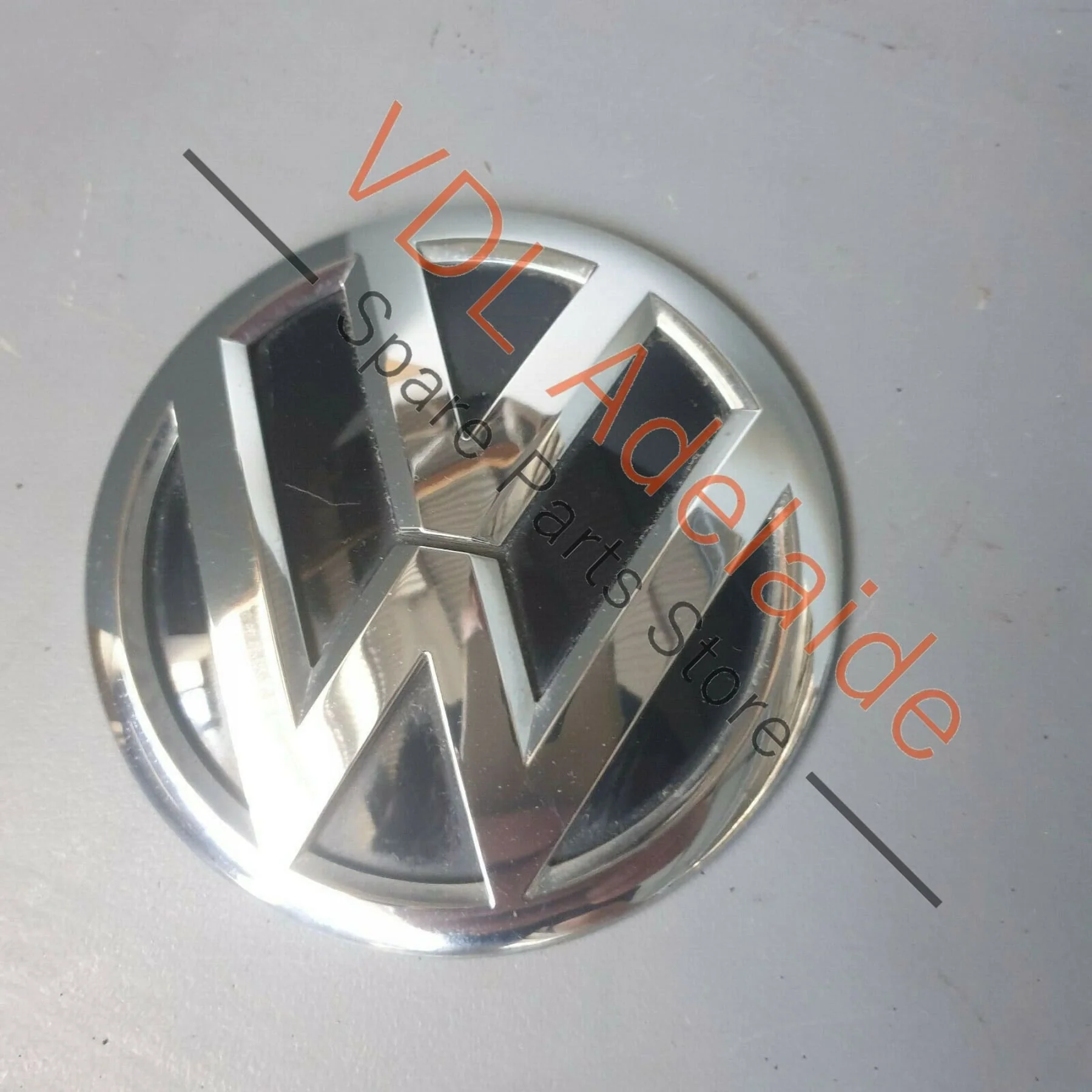 Volkswagen VW Tiguan R 5N Rear Tailgate Bootlid Chrome Badge Emblem 5N0853630 - Image 4
