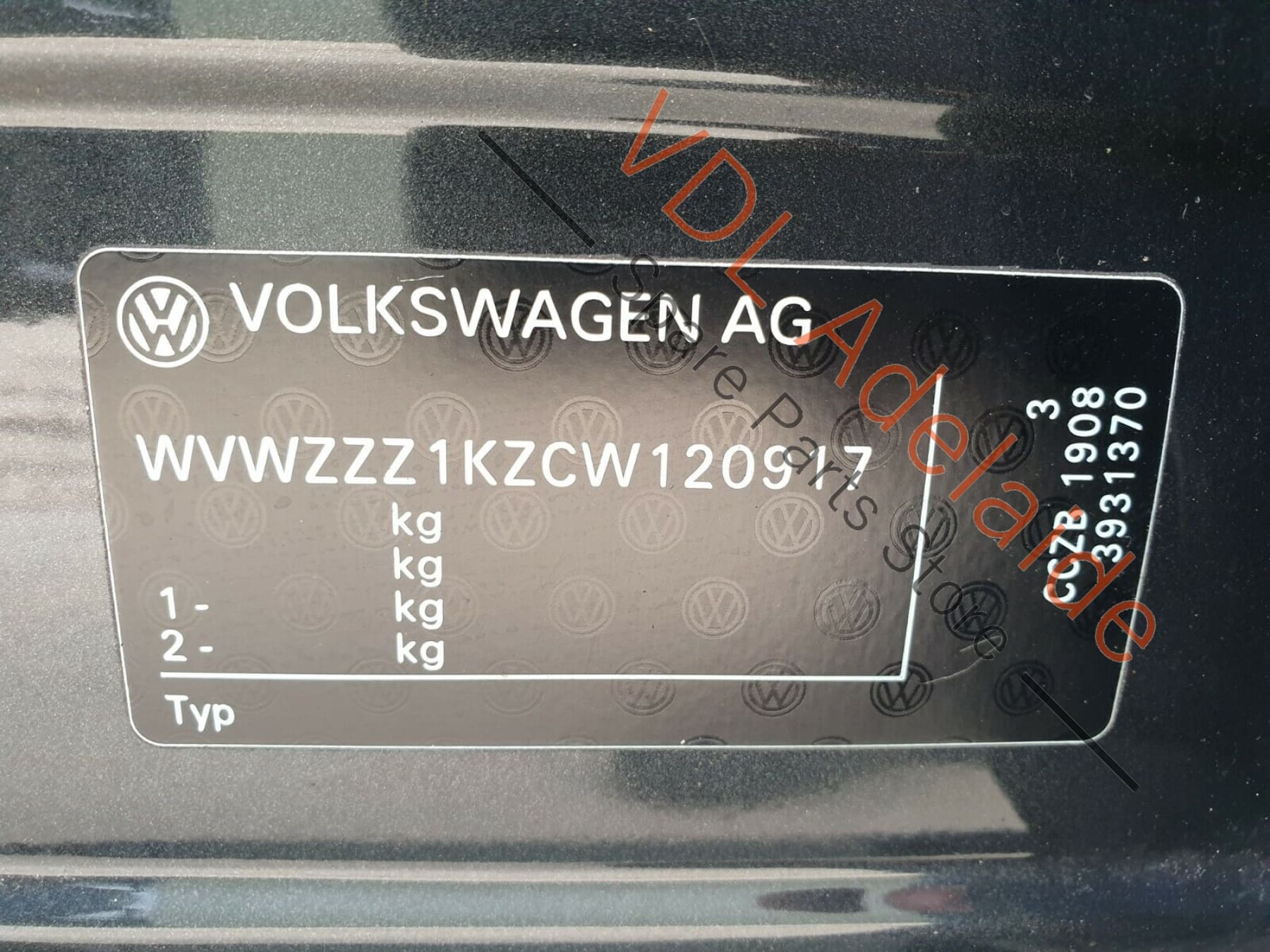 Volkswagen VW Golf GTi 6 Mk6 Rear Right Window Regulator Motor 5K0959704D - Image 9