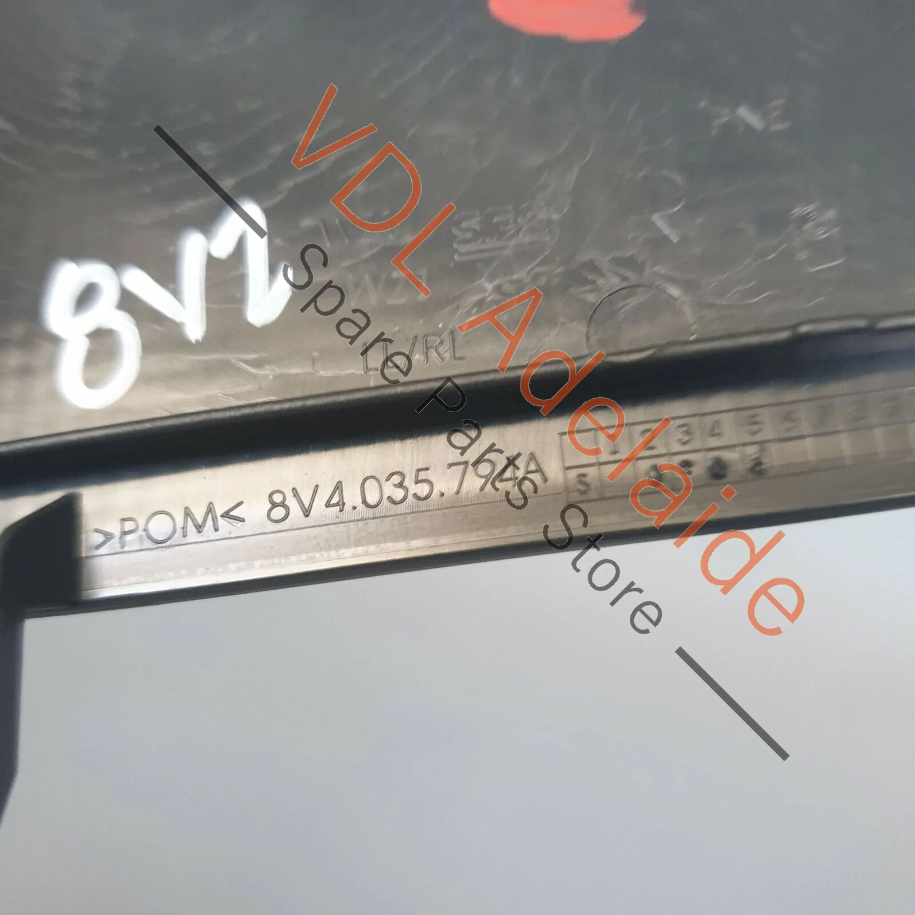 Audi A3 S3 RS3 8V Door Speaker Cover Trim Right Rear 8V4035794A - Image 4