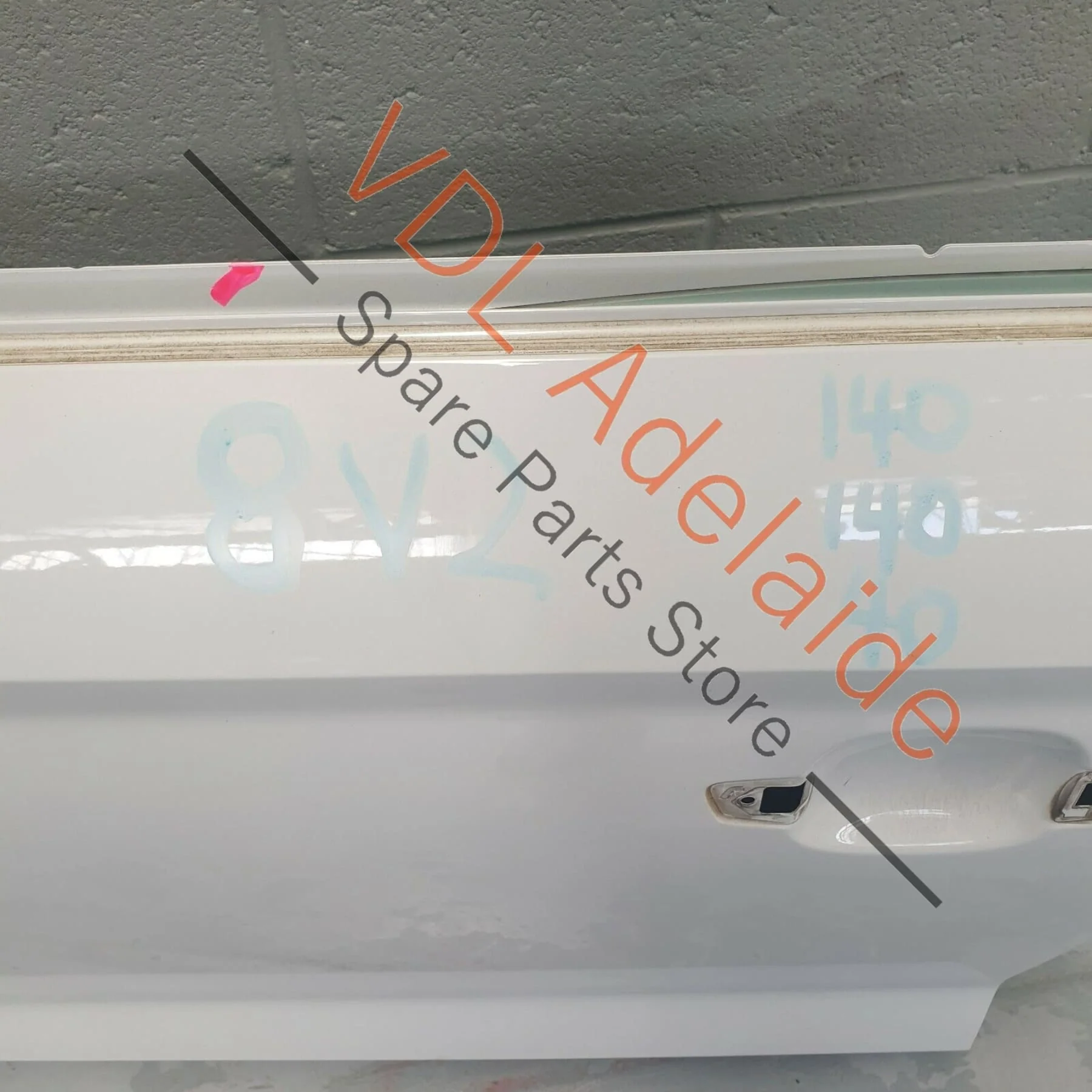 Audi S3 8V Sedan Front LHS Left Passenger Door Shell Ibis White 2Y2Y 8V5831051B - Image 8