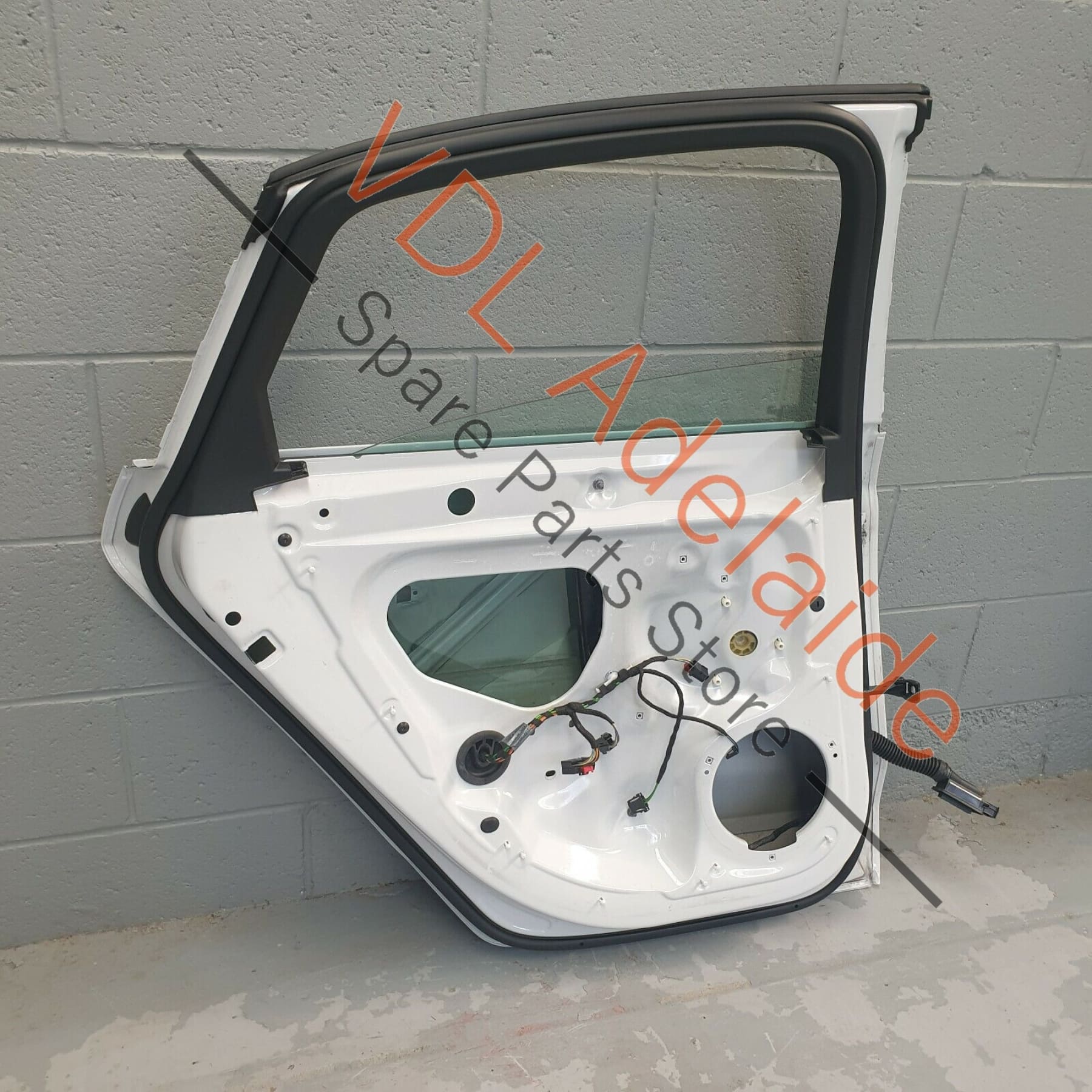 Audi S3 8V Sedan Rear LHS Left Passenger Door Shell Ibis White 2Y2Y 8V5833051A - Image 9
