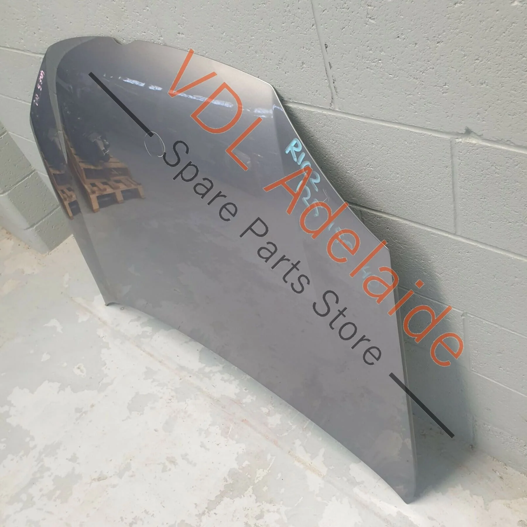 Volkswagen VW Golf Mk5 R32 Front Bonnet Hood Engine Lid Panel LA7T United Grey - Image 9