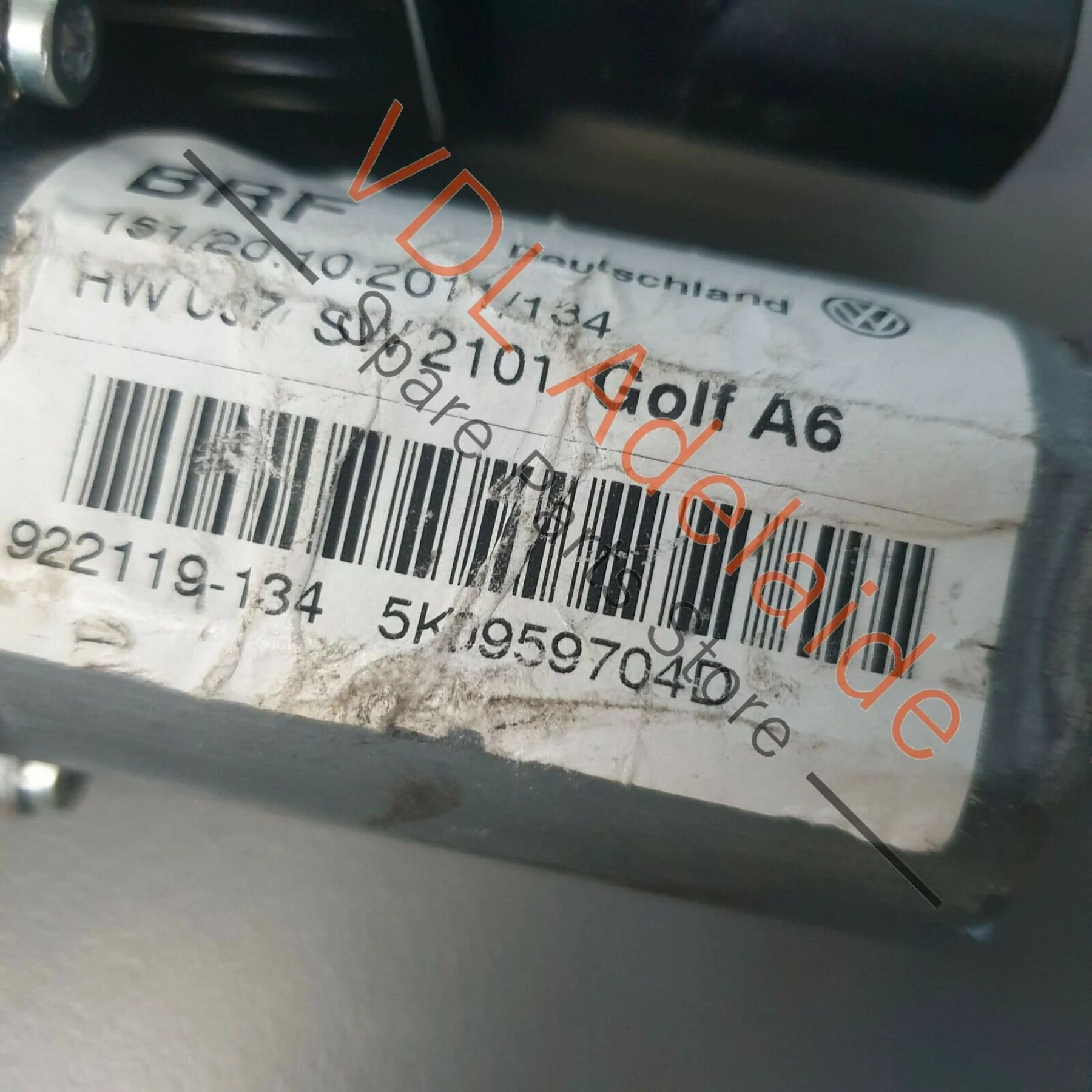 Volkswagen VW Golf R MK6 Rear Right Window Regulator Motor 5K0959704D - Image 3
