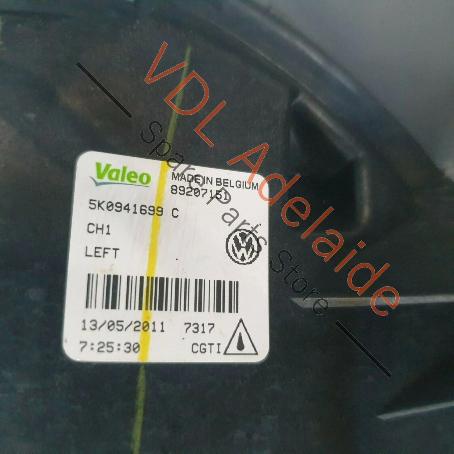 Genuine OEM Volkswagen VW Golf GTi Mk6 Front Left Foglight Fog Light Lamp NOR6 - Image 4