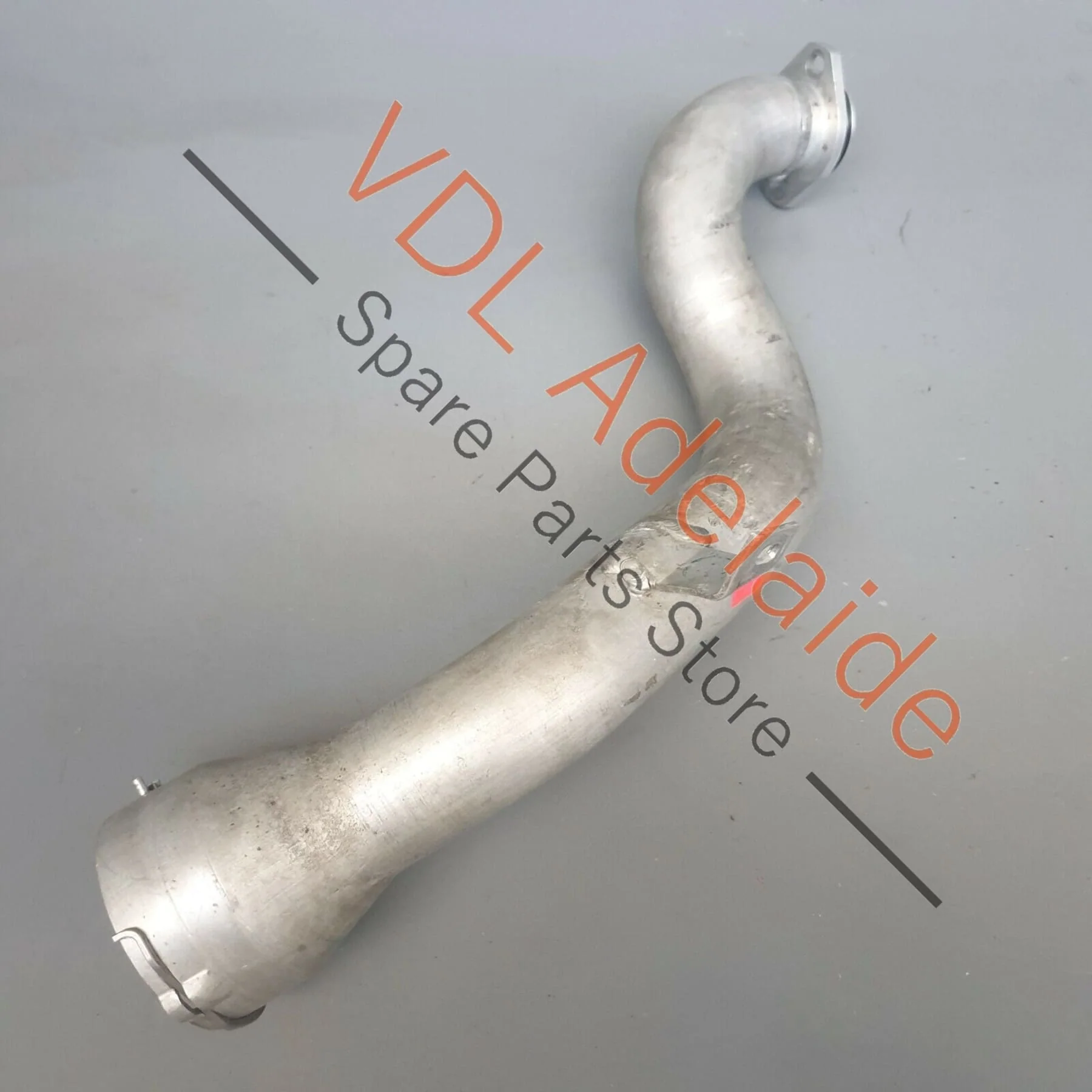 Volkswagen Touareg 7L Right Side Upper Intercooler to Turbo Hose Pipe Aluminium - Image 3