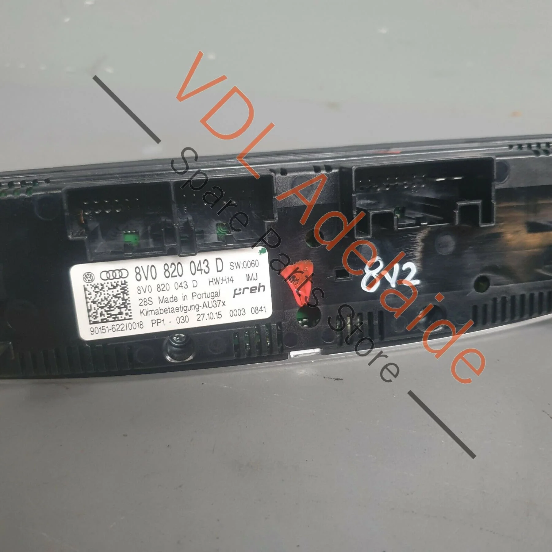 Audi S3 8V Control & Display for AC Air Conditioning Climatronic 8V0820043D - Image 8