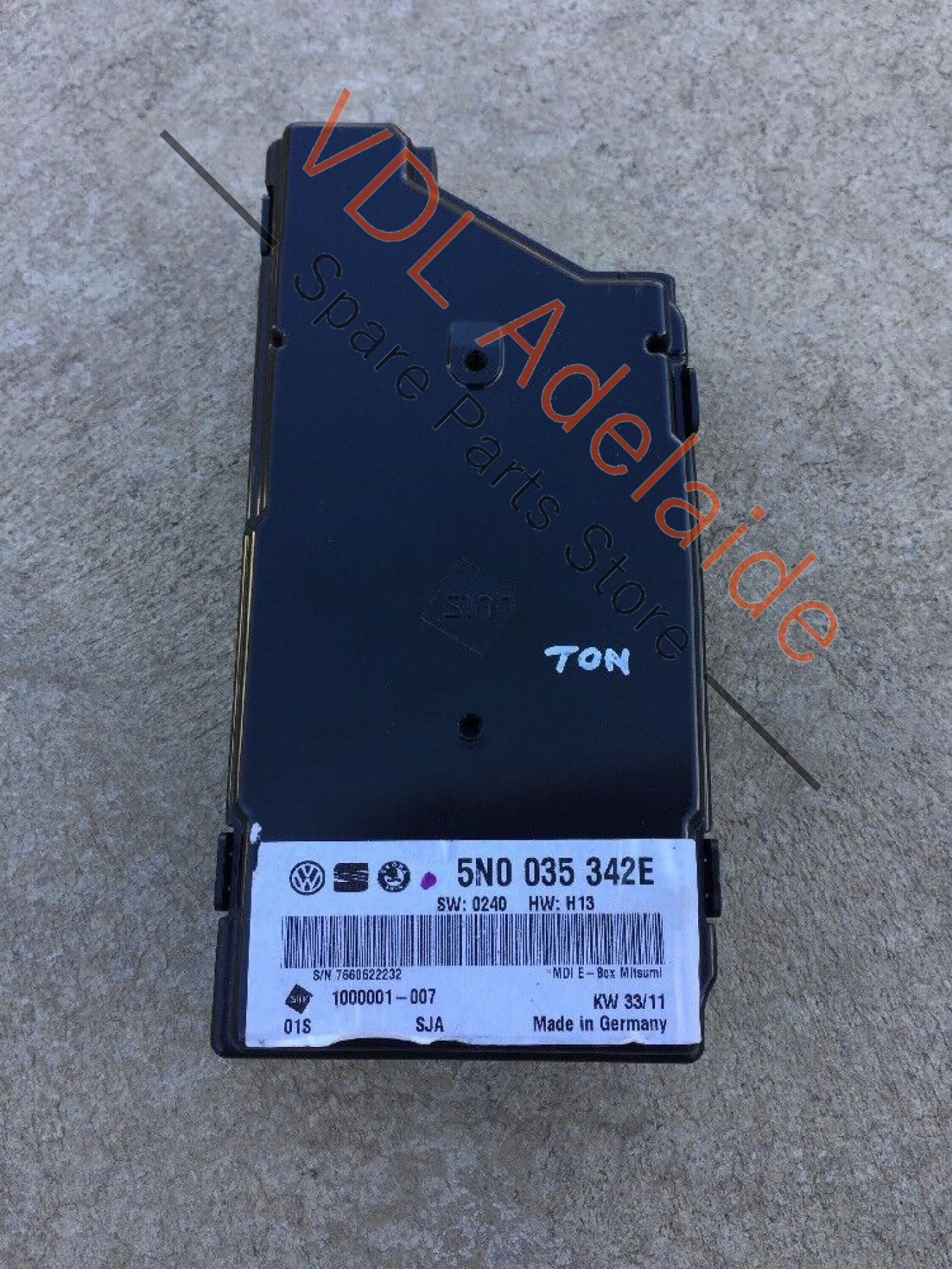 Volkswagen VW Golf Mk6 Multimedia Interface Box Media-In Control Unit 5N0035342E - Image 2