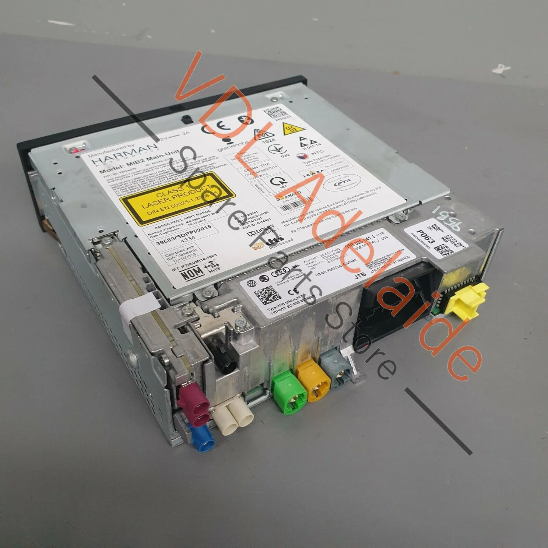 Porsche Macan 95B Audio Central Computer SD Reader Module MIB2 Main Unit Harman - Image 7
