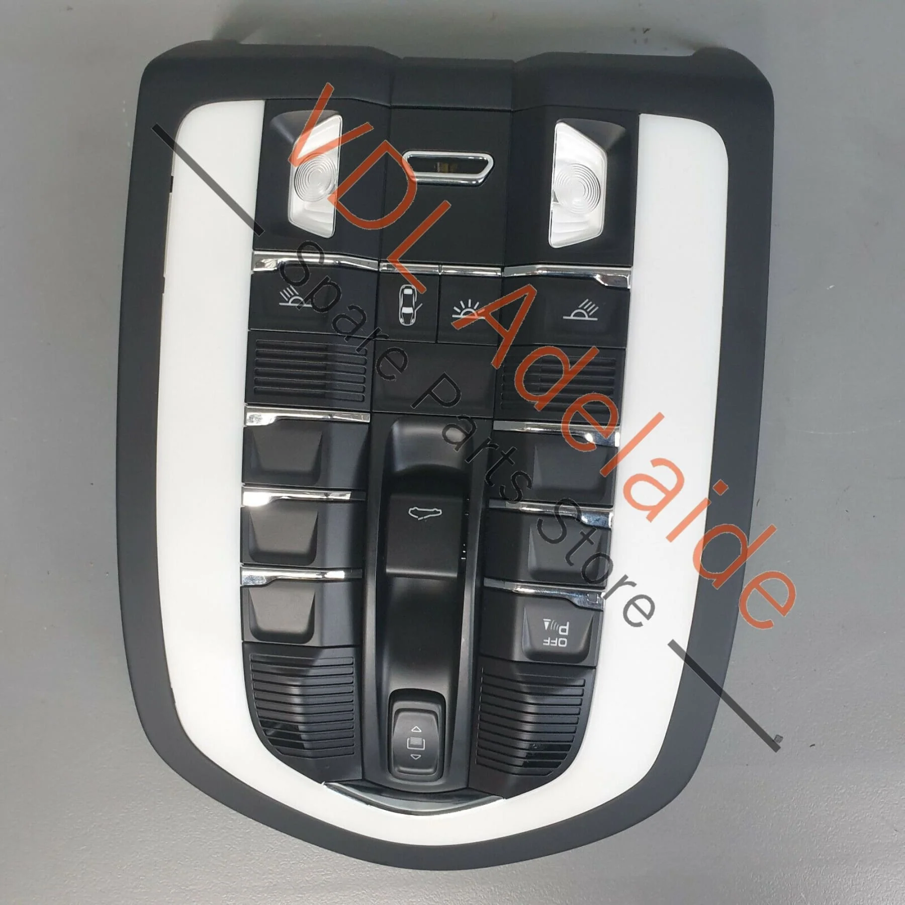Porsche Macan GTS 95B Interior Overhead Dome Light Roof Console Sunroof Switch