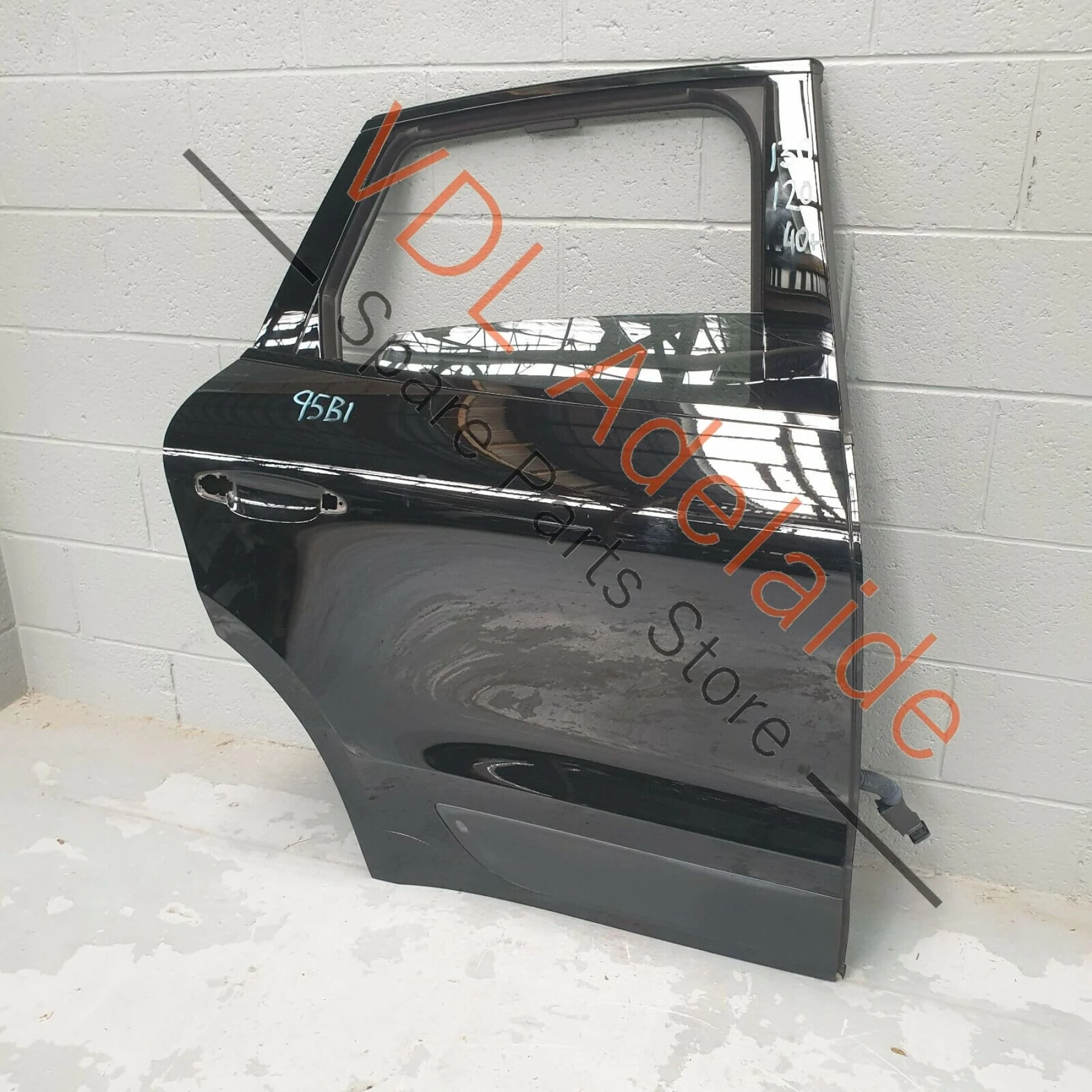 Porsche Macan GTS 95B RHS Right Side Rear Door Panel Shell Black A1A1 - Image 3