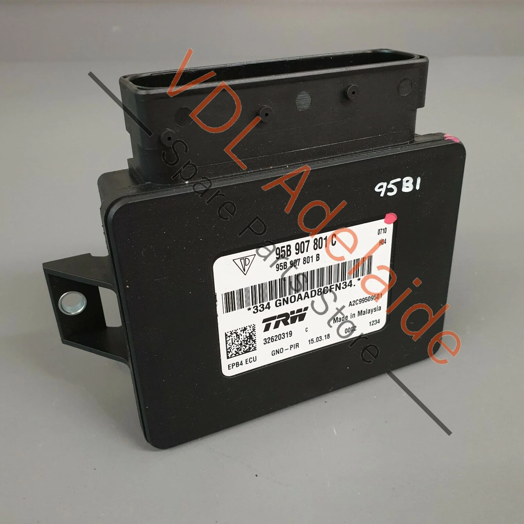 Porsche Electric Handbrake Park Parking Control Module 95B907801C