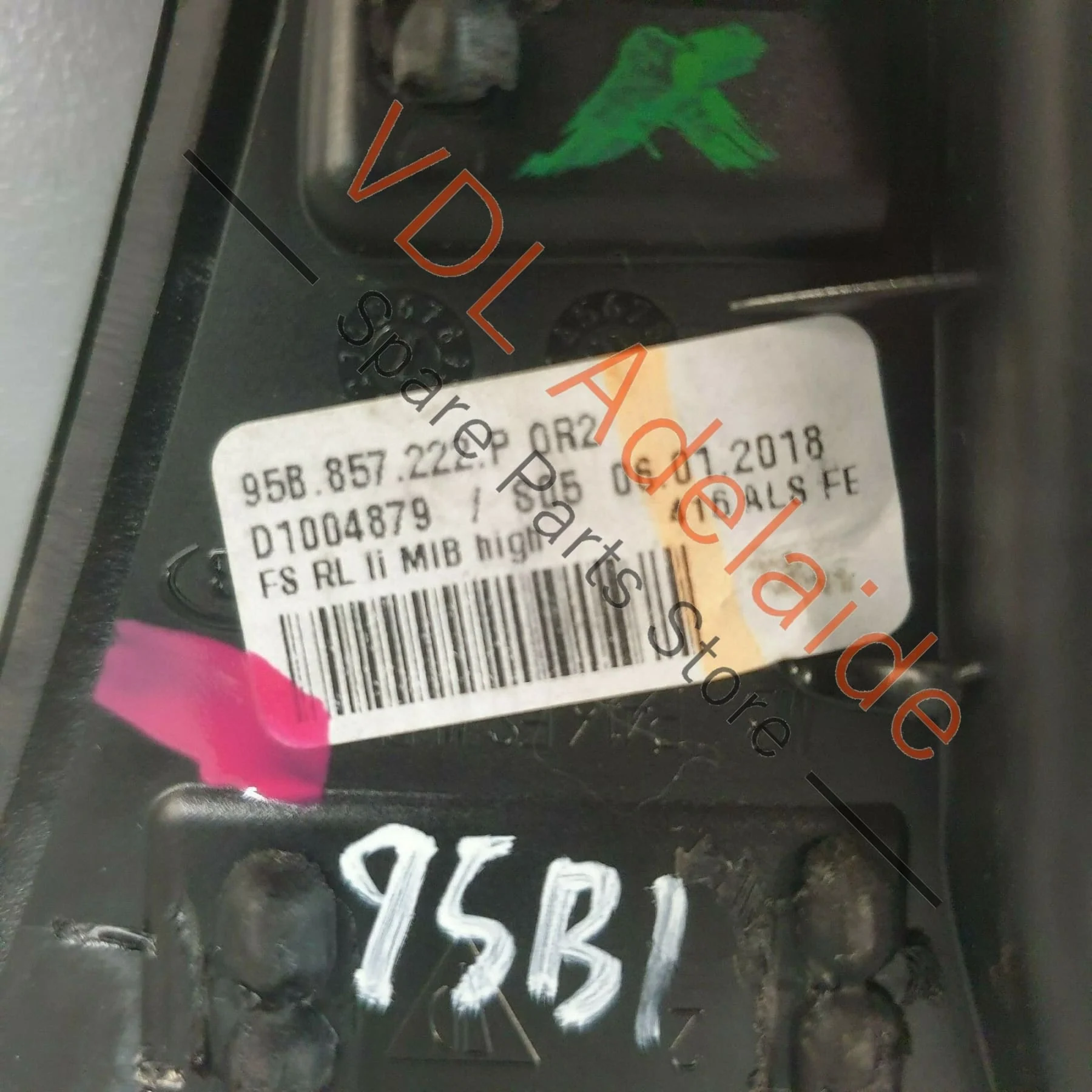 Porsche Macan 95B Dashboard Trim Drivers Left for RHD Vehicle 95B857222P - Image 5