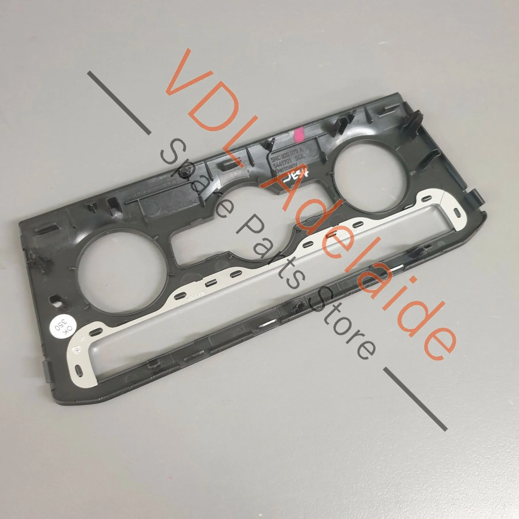 VW Tiguan MQB Gen2 Trim for AC Switch Display Polar Night 5NC820073A - Image 4