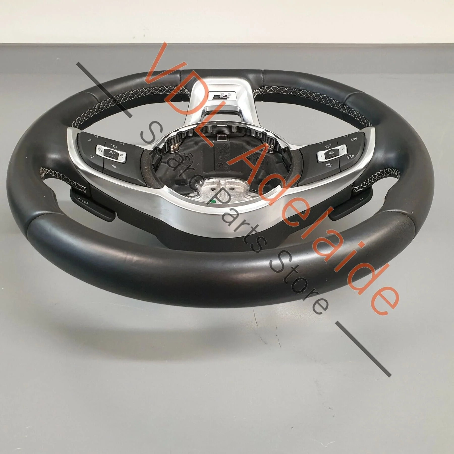 VW Tiguan MQB Gen2 R-Line Flat Bottom Tiptronic Multi-Function Steering Wheel - Image 8
