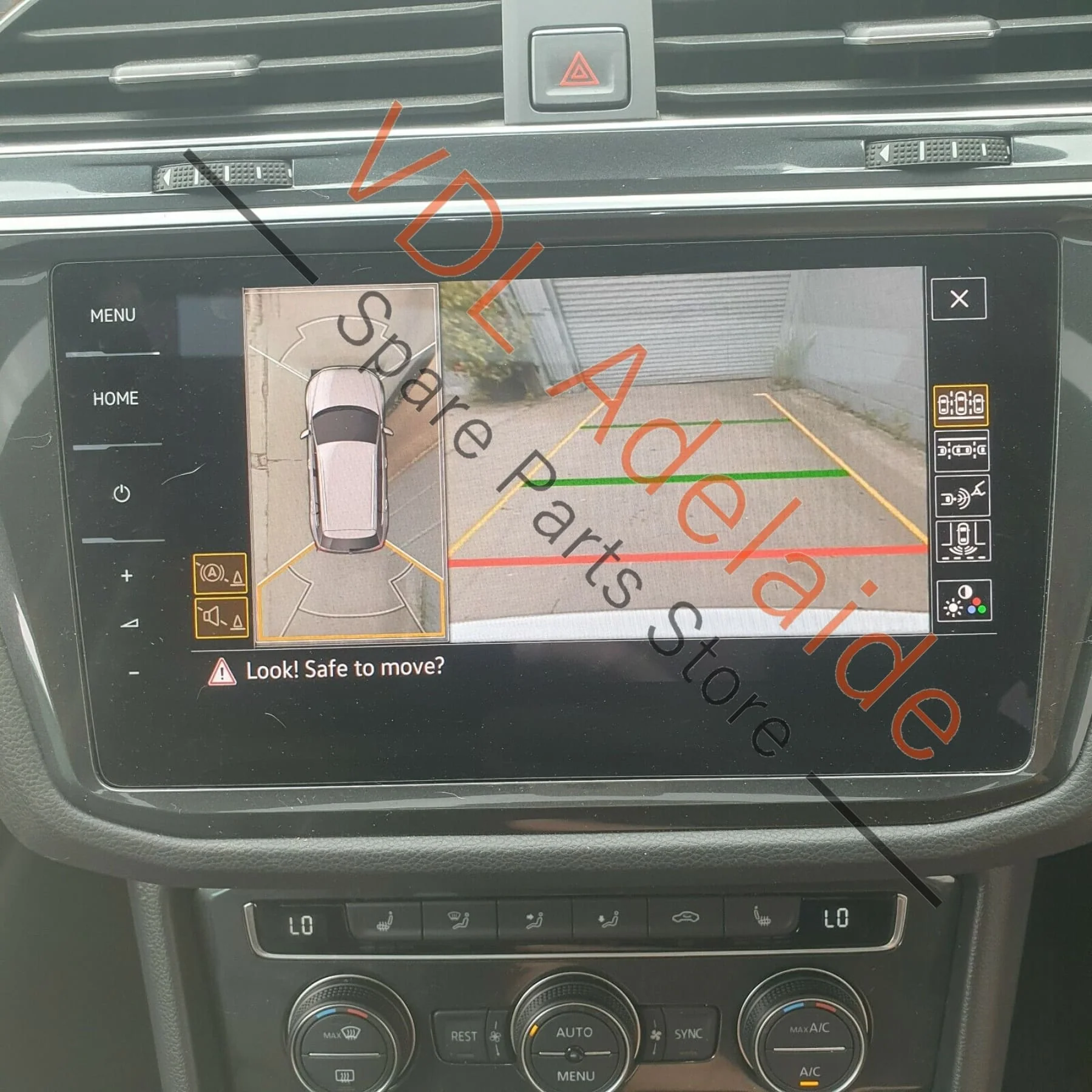 VW Tiguan MQB Gen2 Control unit for Camera TOP VIEW - Image 2
