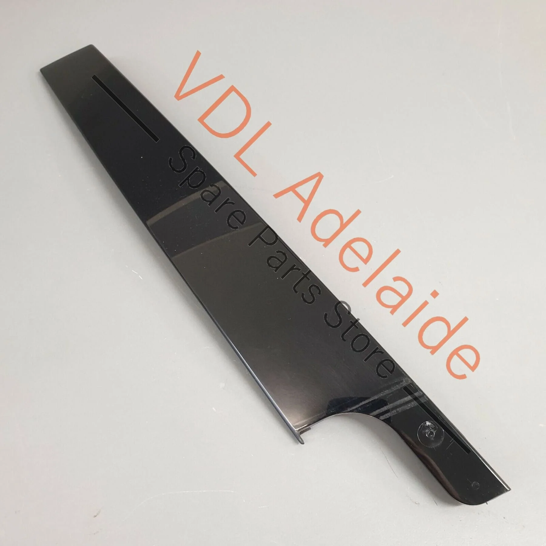 VW Golf MK7 Wagon Exterior Trim for Door Window Frame B-Pillar Front Right Black