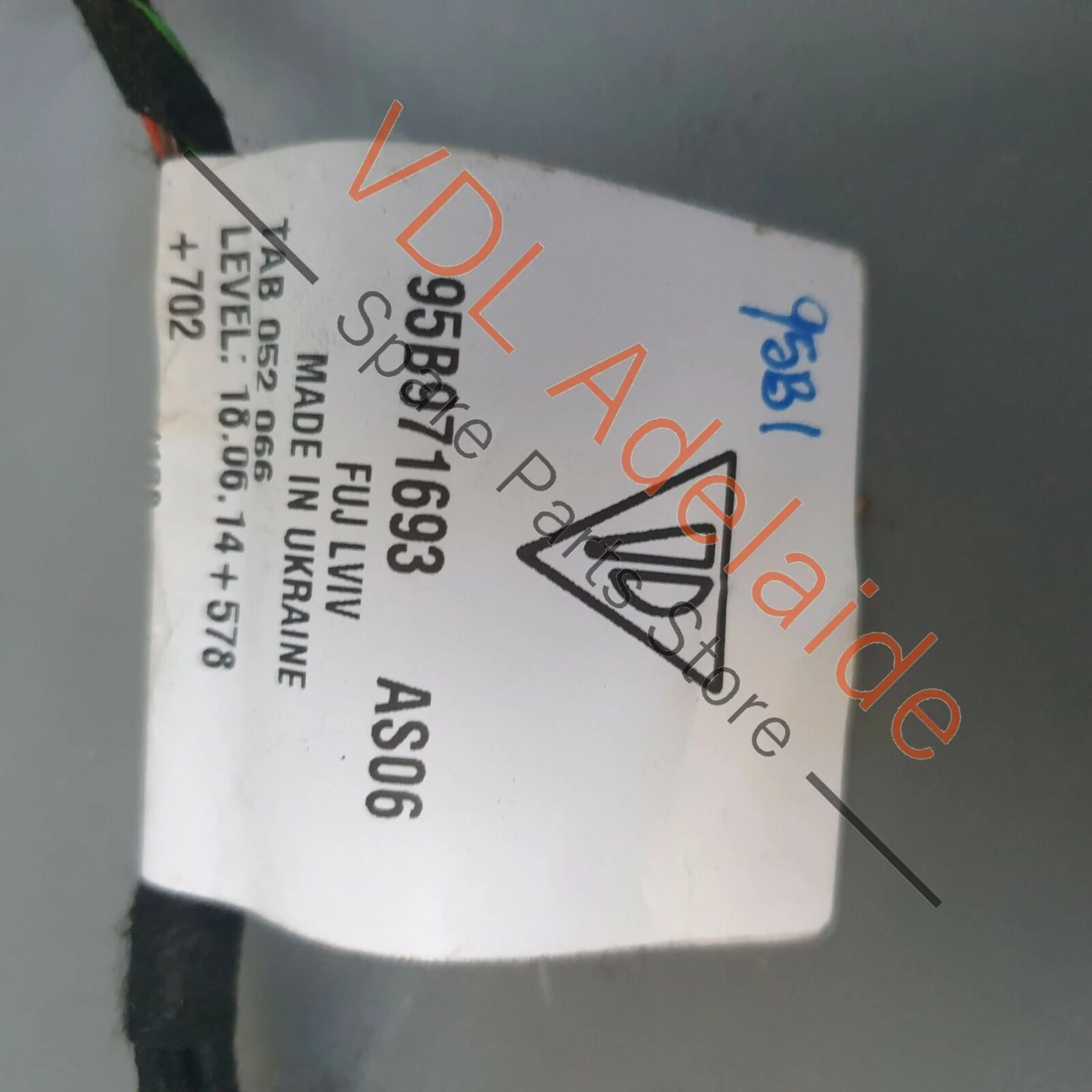 Porsche Macan 95B Rear Door Panel Wire Set Wiring Harness Cable Loom 95B971693 - Image 2