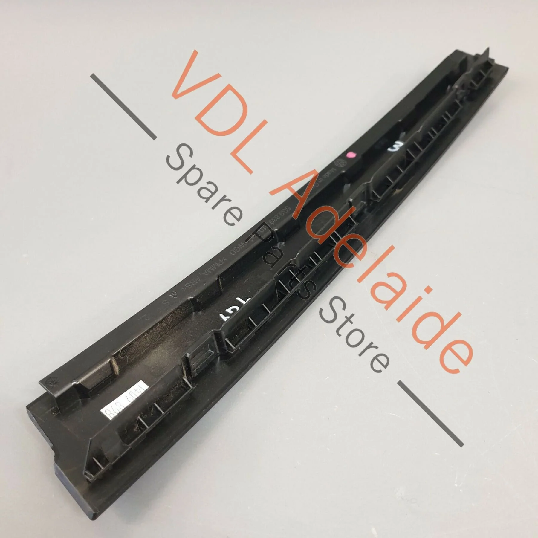 VW Golf MK7 Estate Wagon Exterior Trim for Door Window Frame Rear Right Black - Image 5
