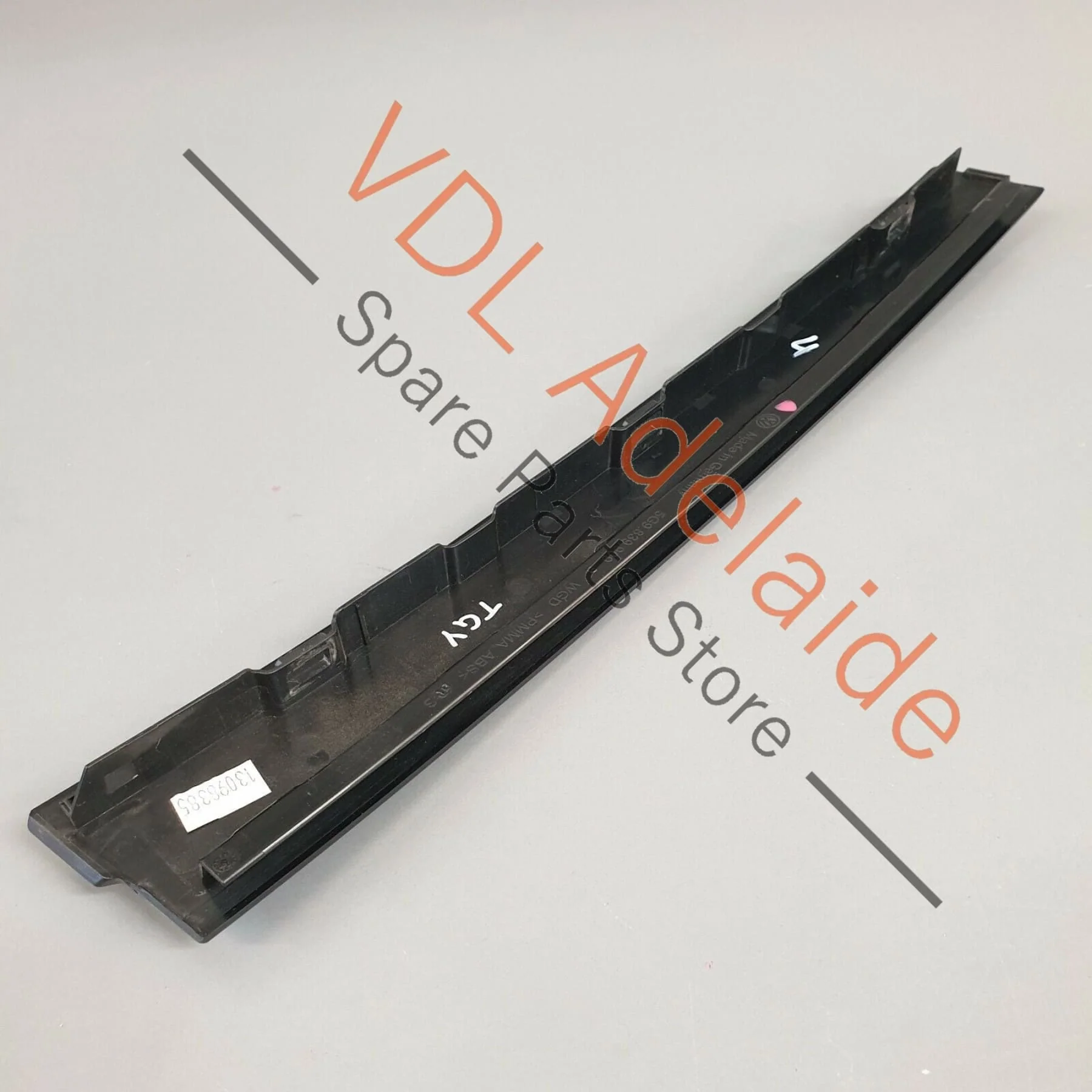 VW Golf MK7 Estate Wagon Exterior Trim for Door Window Frame Rear Left Black - Image 5
