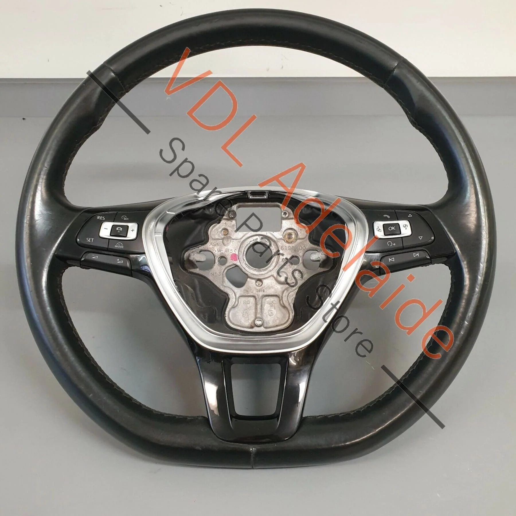VW Golf MK7 Flat Bottom Multi-Function Steering Wheel Leather 5G0419091DJ