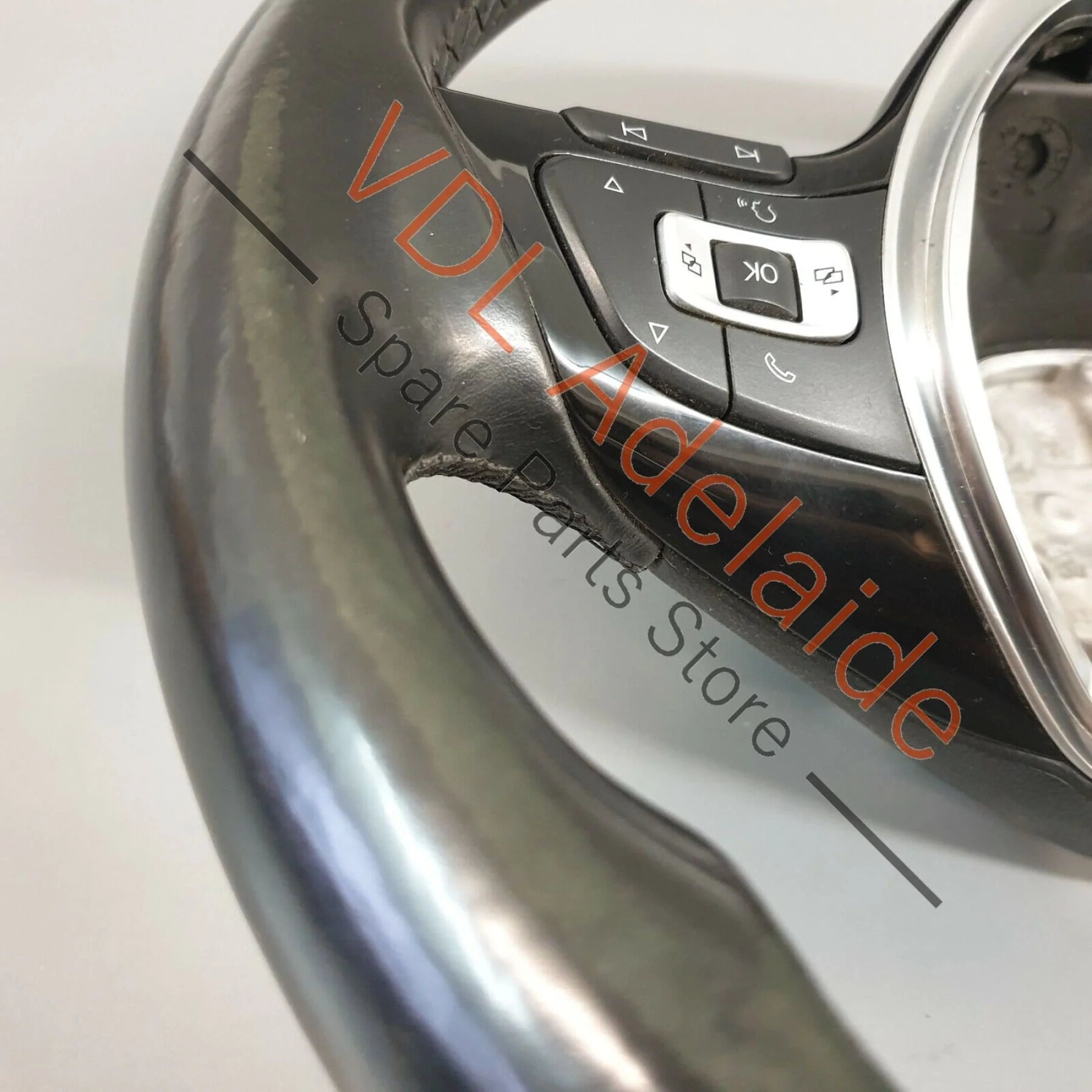 VW Golf MK7 Flat Bottom Multi-Function Steering Wheel Leather 5G0419091DJ - Image 7