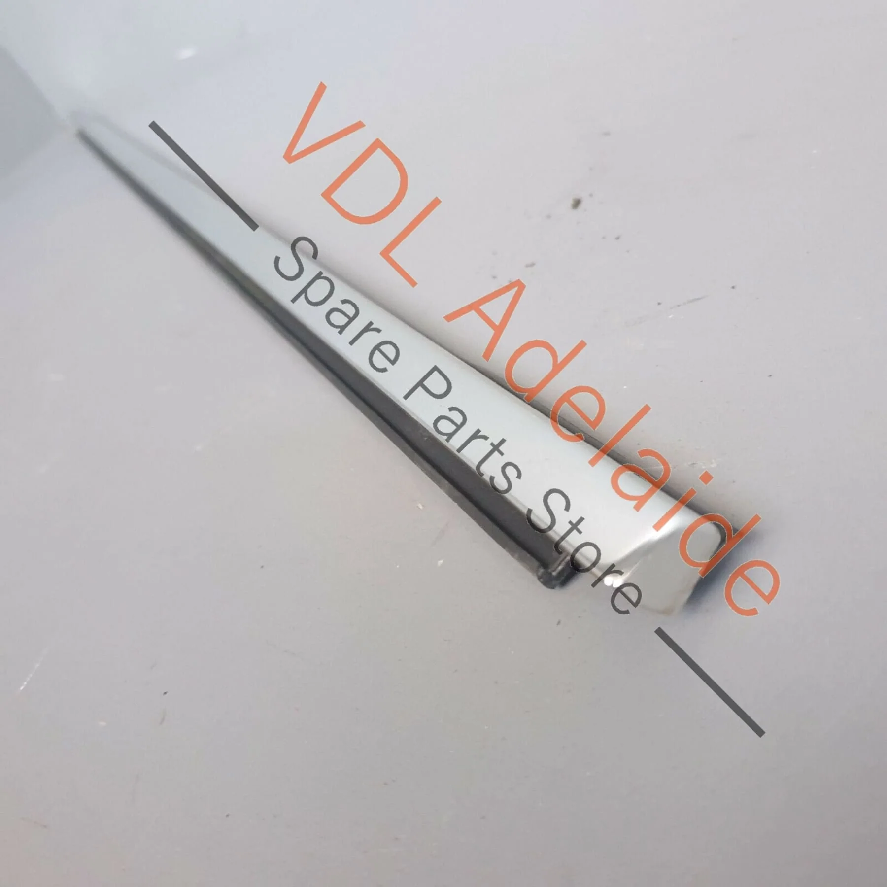 VW Tiguan MQB Mk2 Exterior Window Slot Weather Strip Seal Chrome Rear Right Door