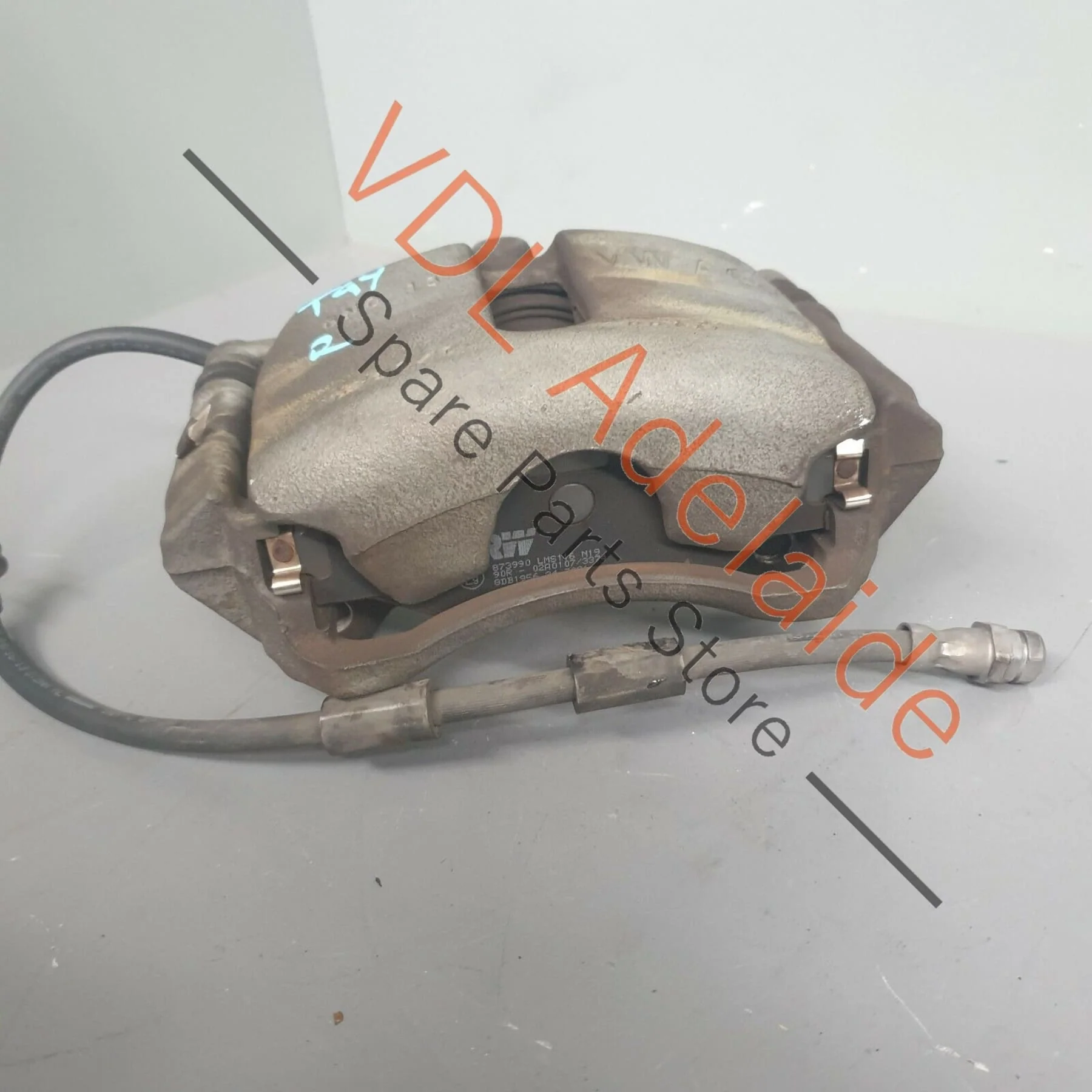 VW Audi Floating Front Brake Caliper with Carrier for 288 x 25mm Vented Right - Image 8