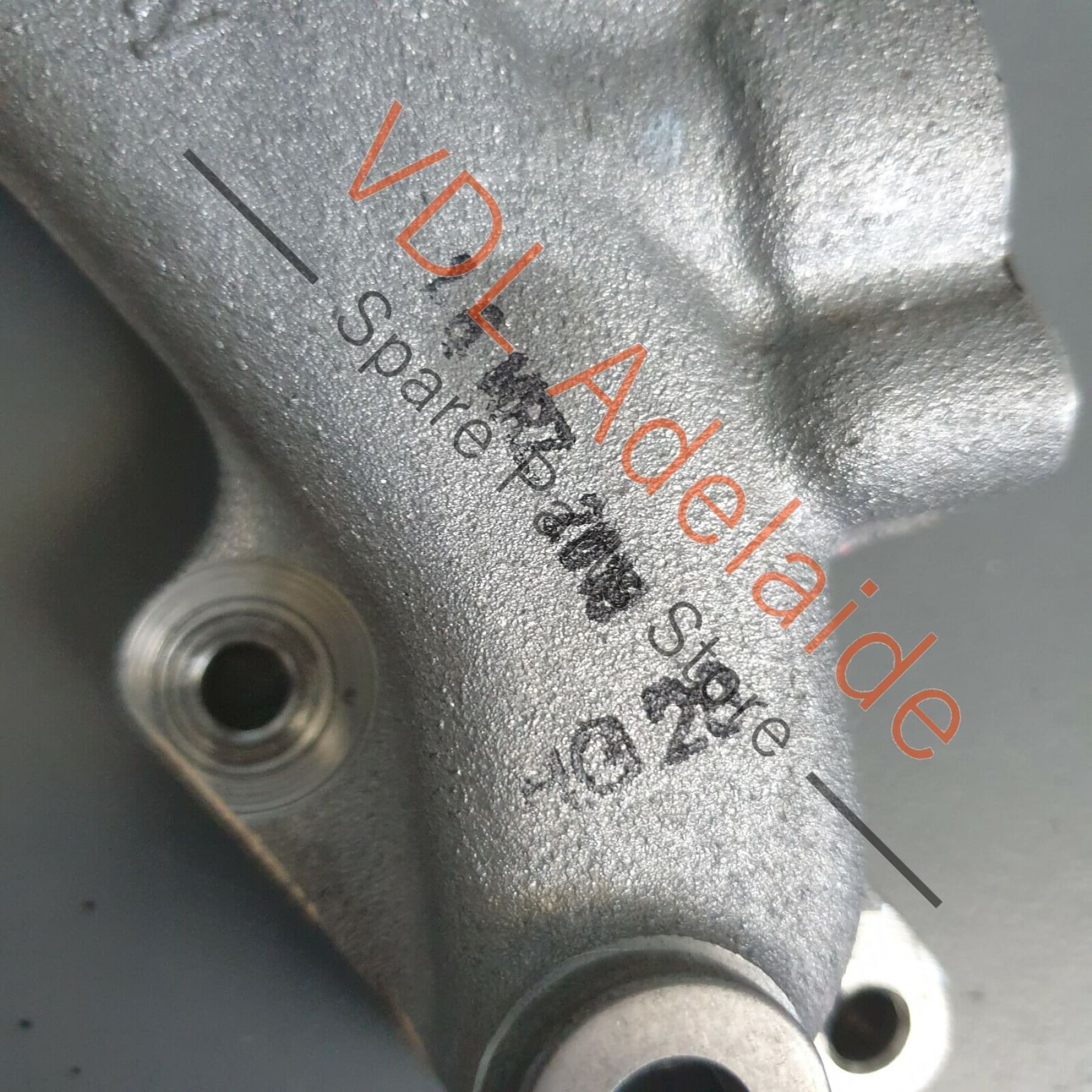 Porsche Macan 95B Coolant Distributor Water Manifold Pipe Aluminium 94810606176 - Image 7