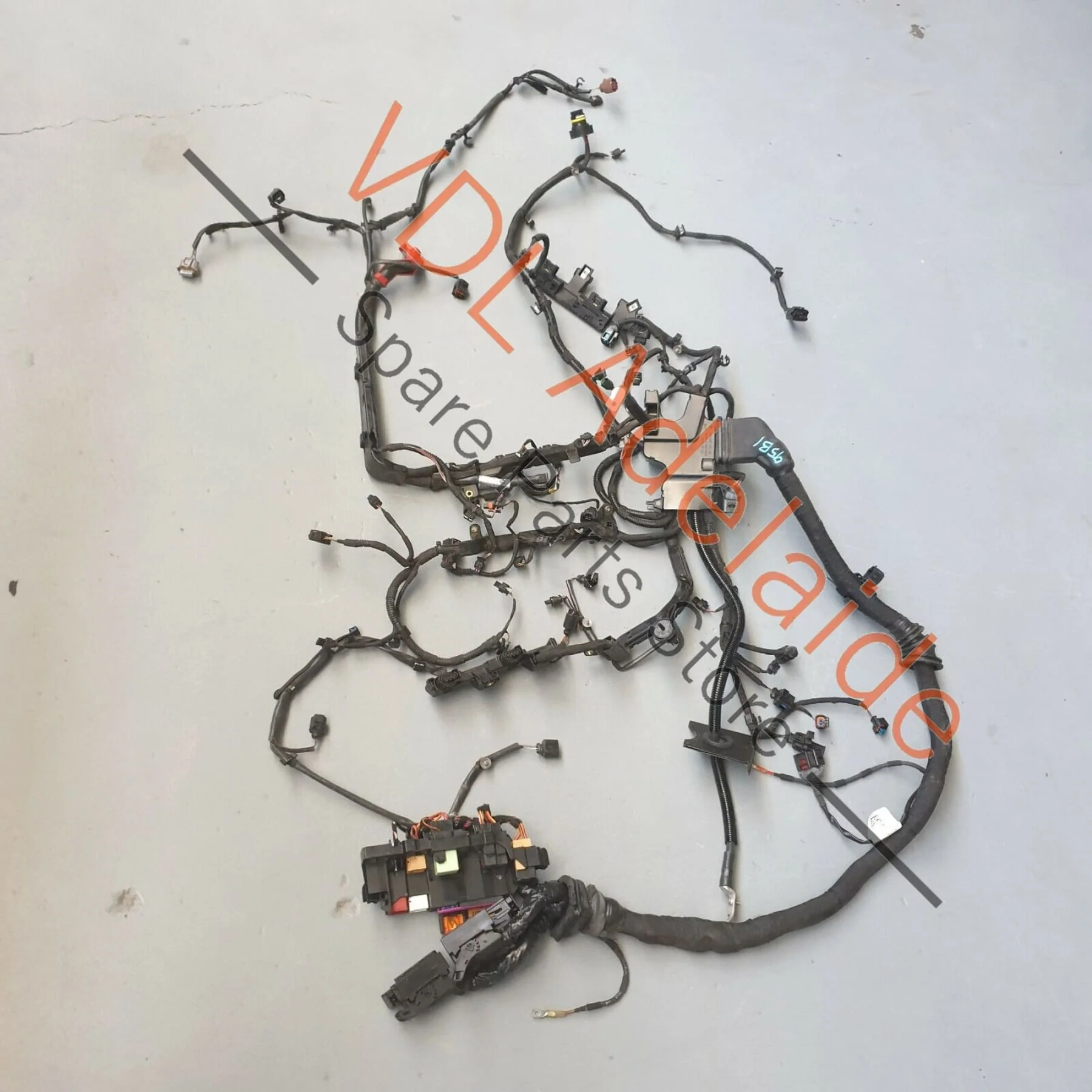 Porsche Macan GTS 3.0T V6 95B Electrical Cable Harness Wiring Set for Engine - Image 5