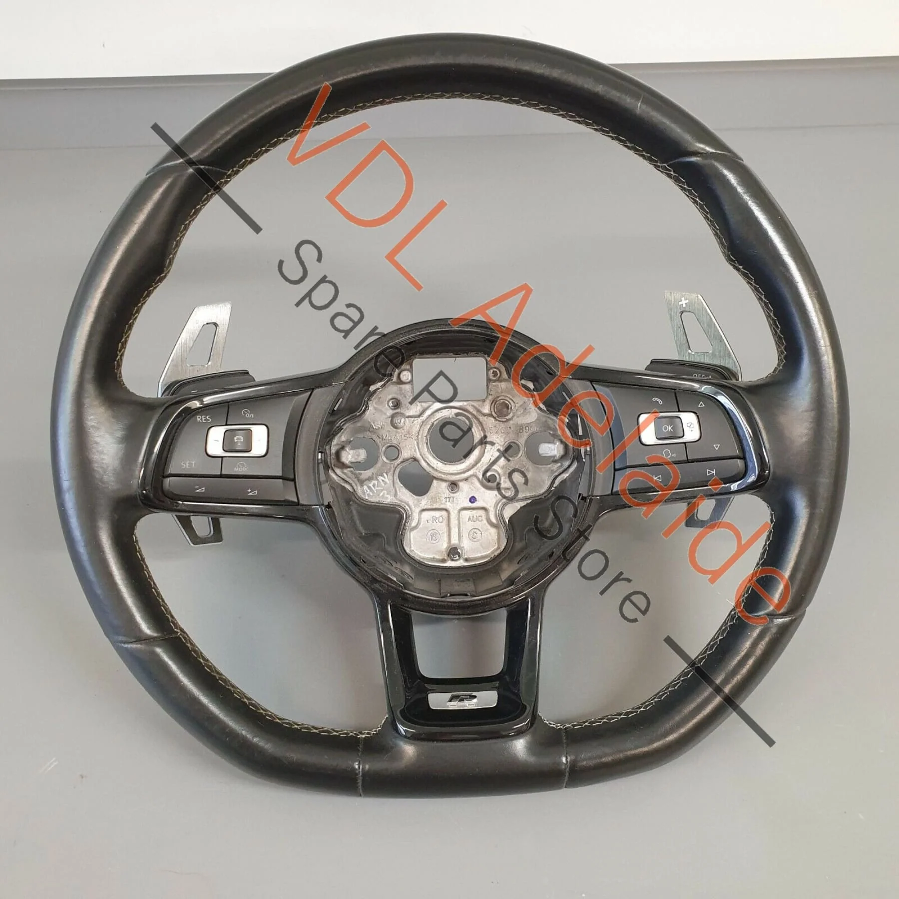 VW Golf R R-Line MK7 Flat Bottom Multi-Function Steering Wheel 5G0419091CN