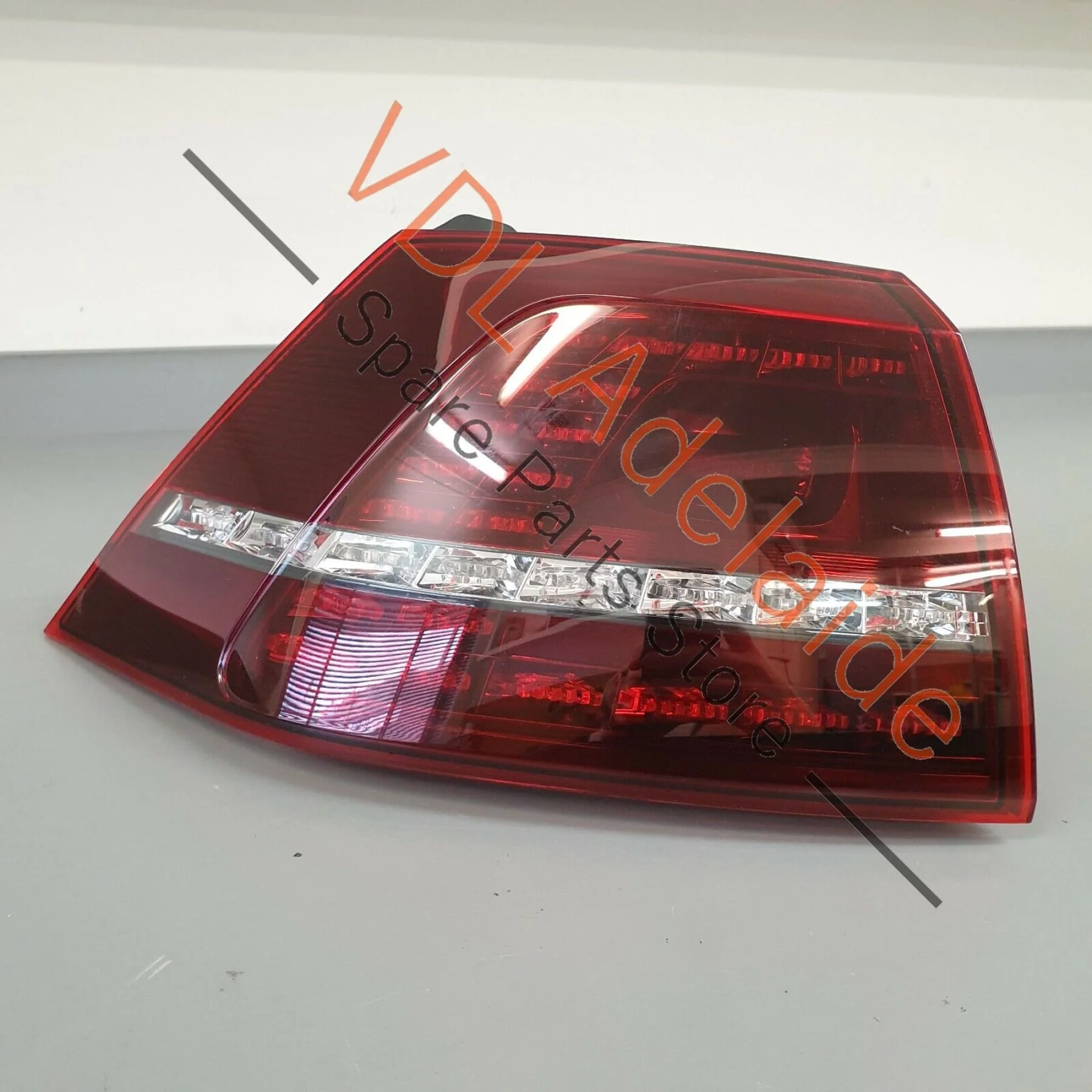 VW Golf R MK7 Genuine OEM Left Side Outer LED Tinted Tail Light 5G0945207C