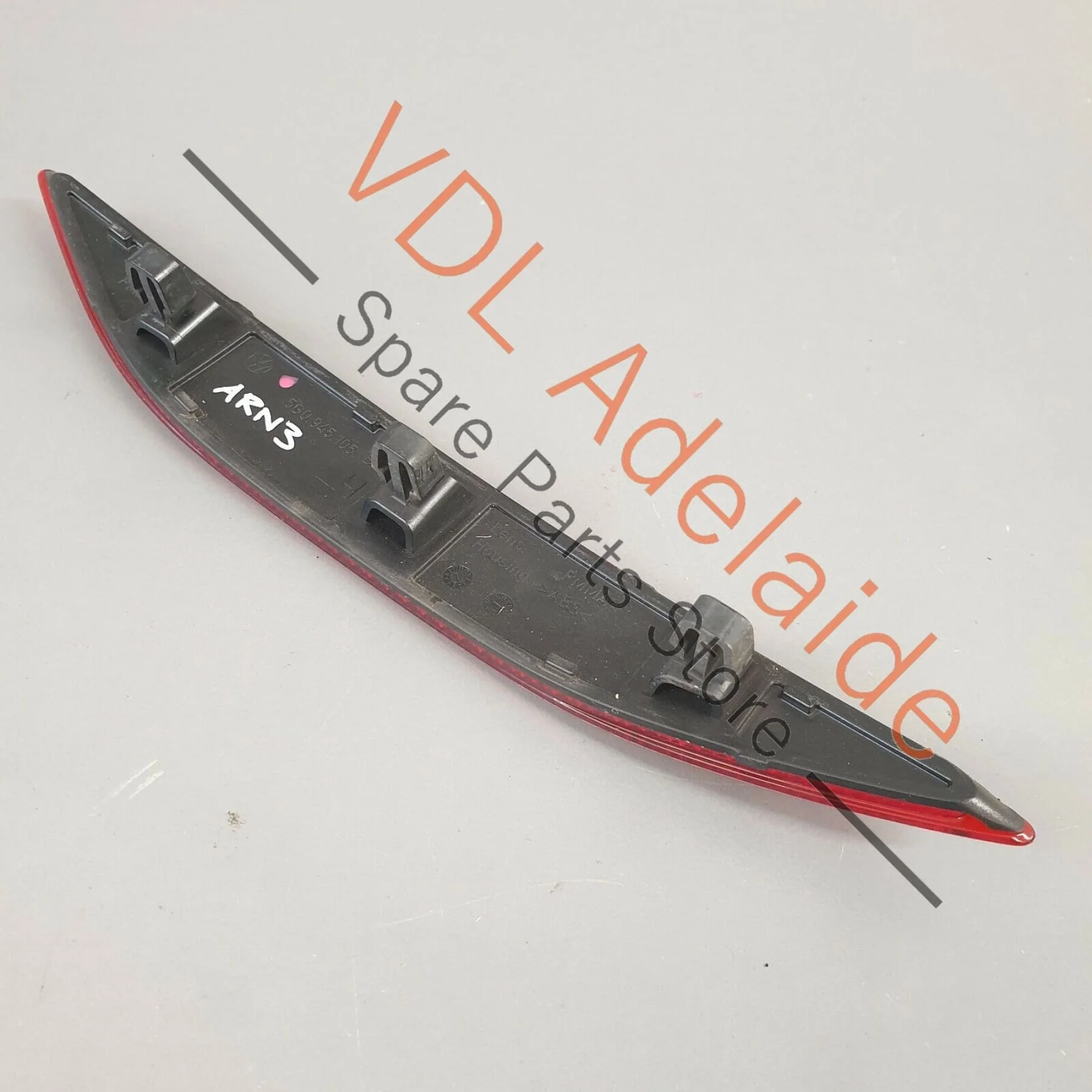 VW Golf R MK7 Rear Left Tinted Bumper Light Reflector 5G0945105B - Image 5